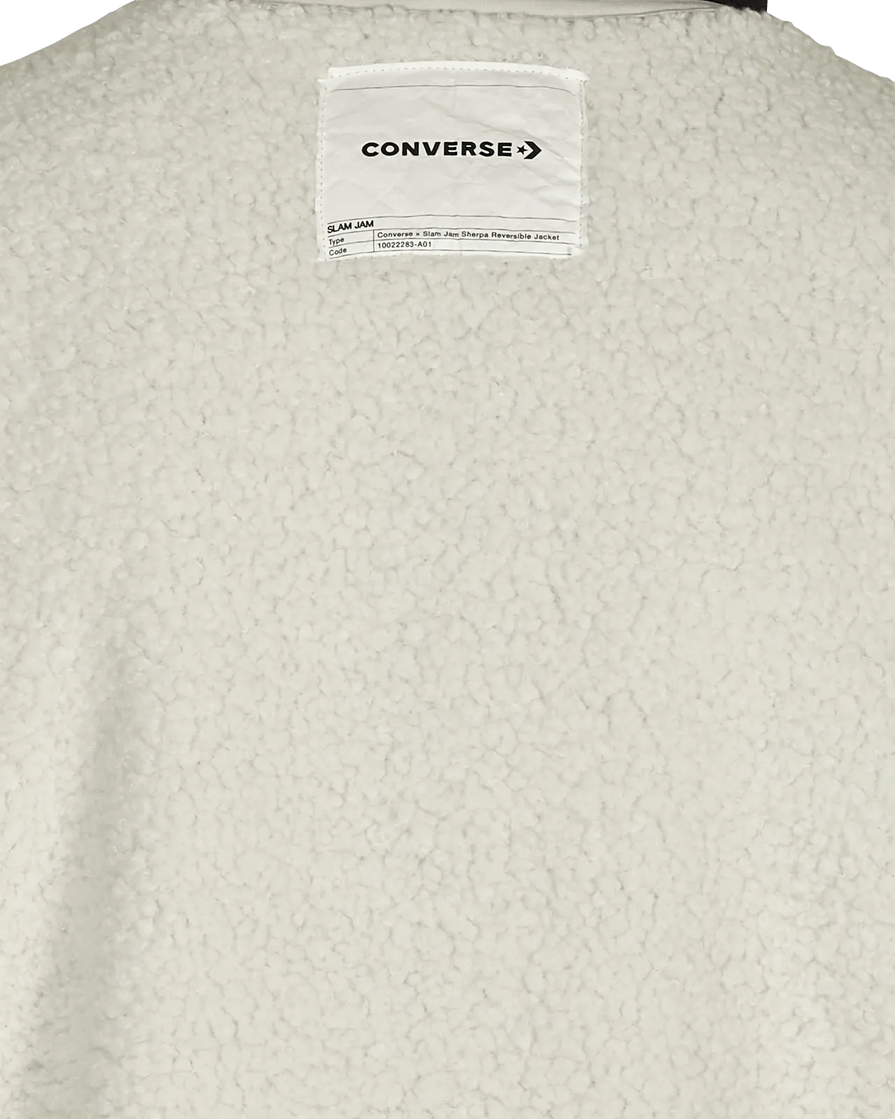 Veste réversible Slam Jam Sherpa Gris