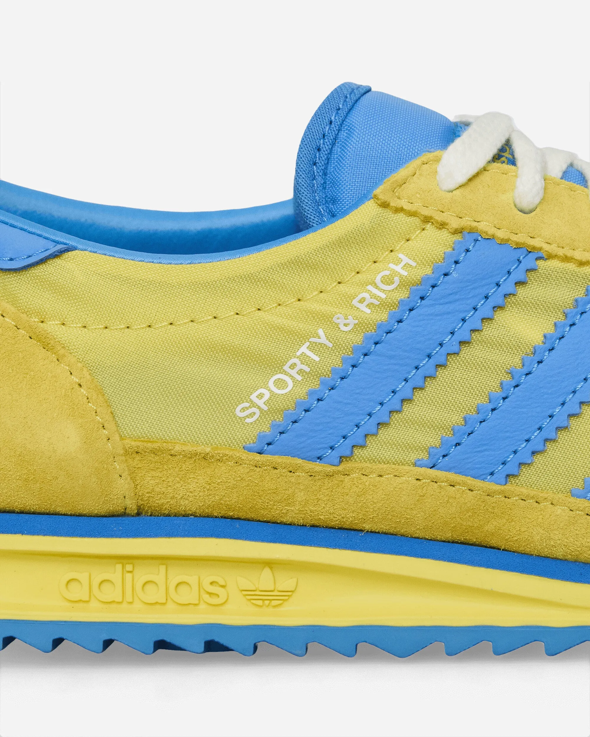 Baskets Sporty & Rich SL72 Jaune Clair / Bleu Véritable