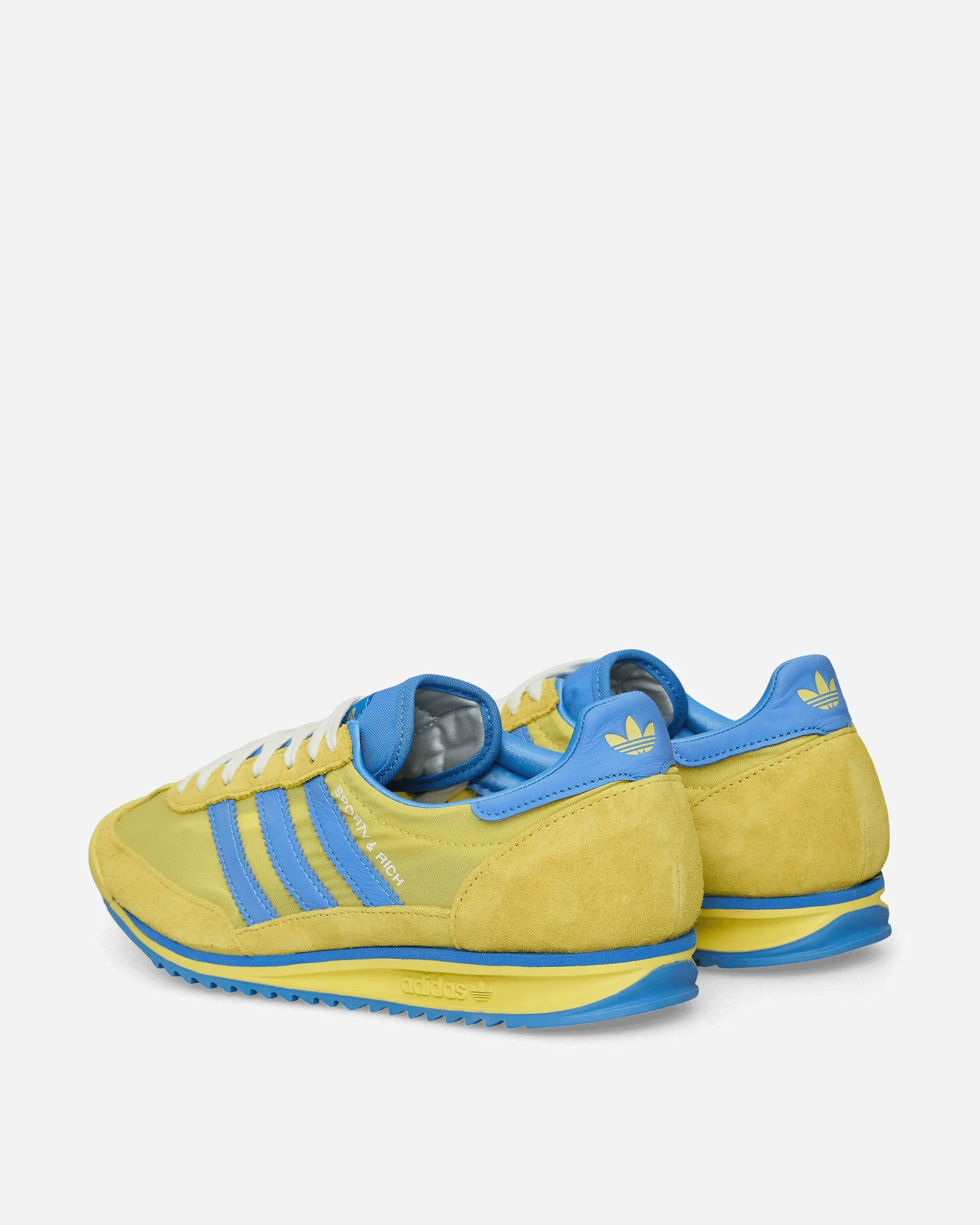 Baskets Sporty & Rich SL72 Jaune Clair / Bleu Véritable