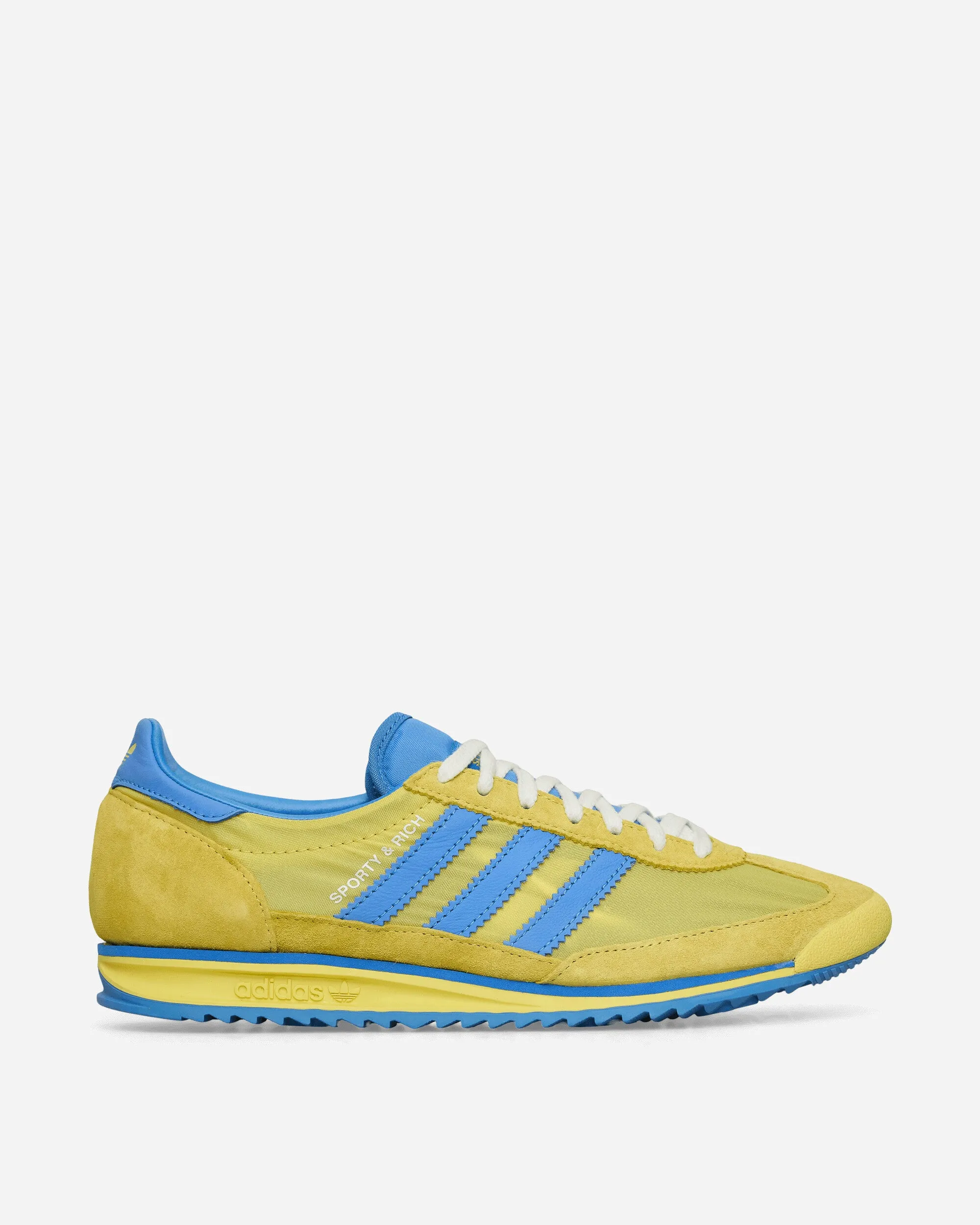 Baskets Sporty & Rich SL72 Jaune Clair / Bleu Véritable