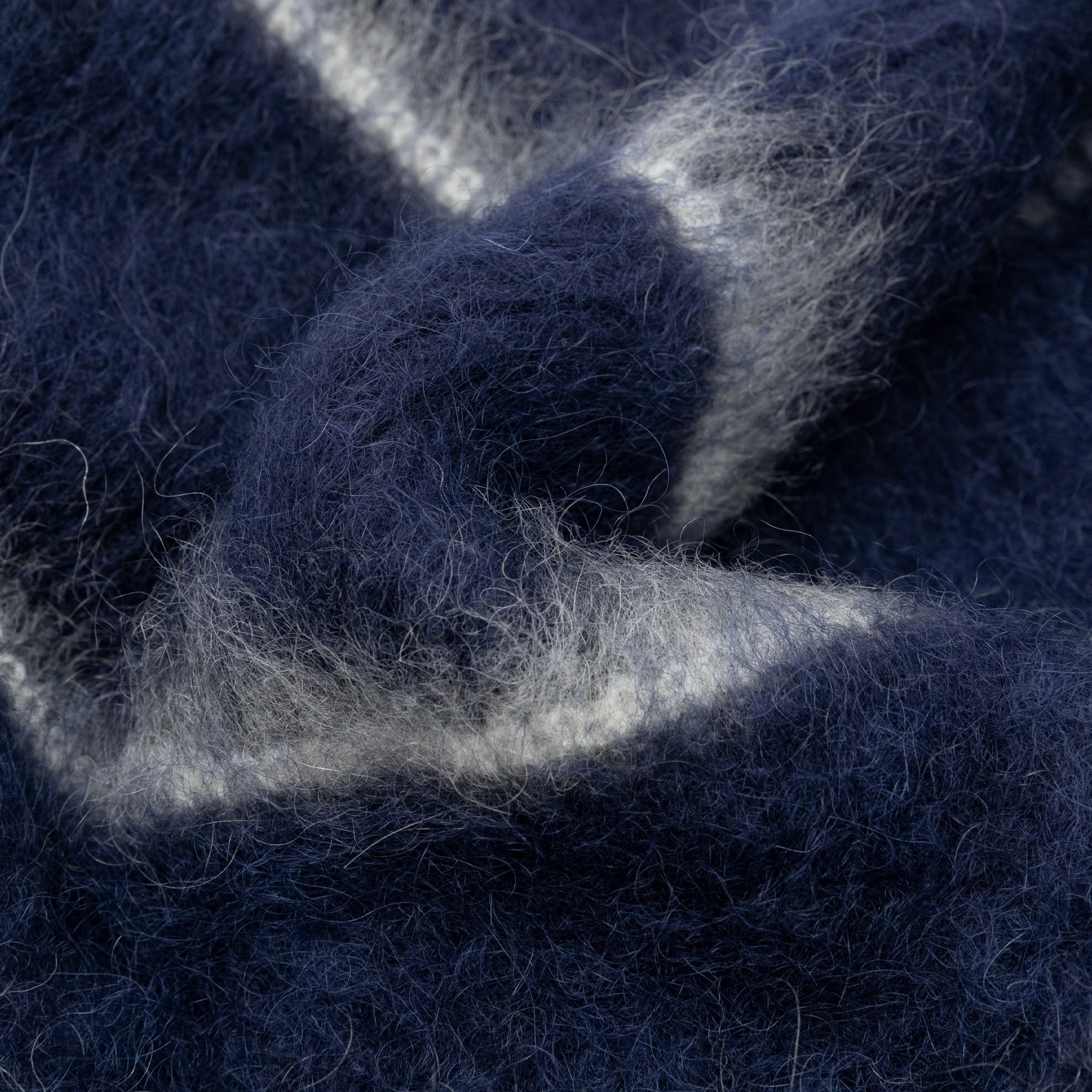 PULL EN MOHAIR RAYÉ