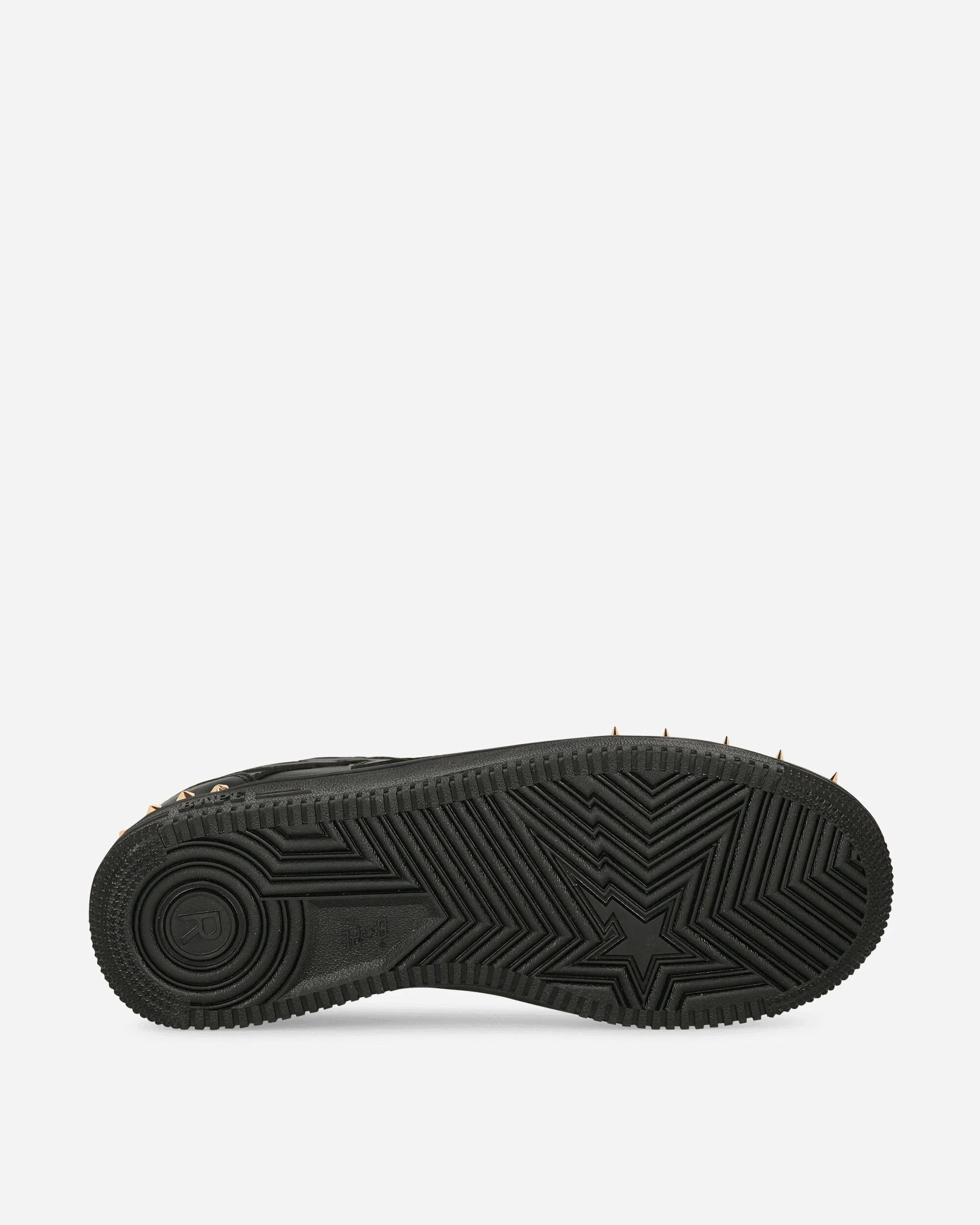 Baskets BAPE STA Low M1 à œillets noir