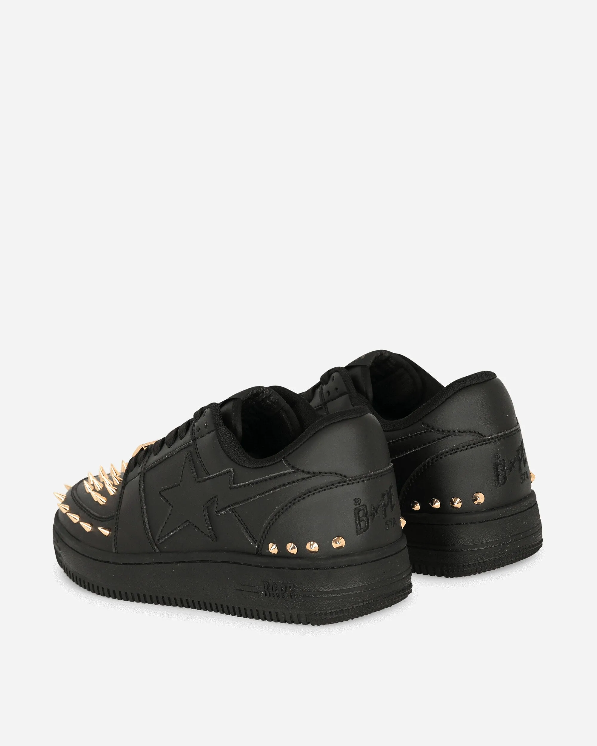 Baskets BAPE STA Low M1 à œillets noir