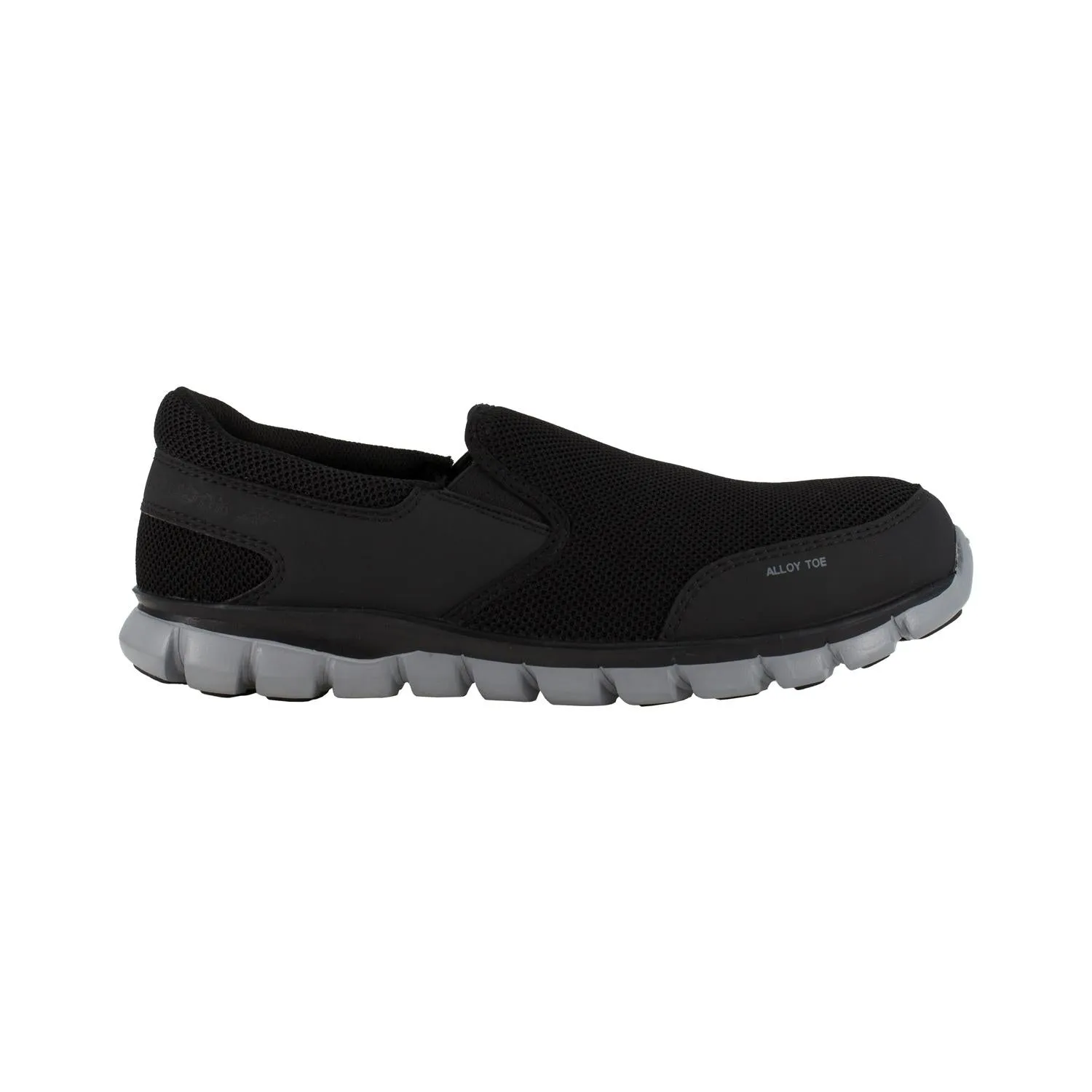 Chaussure de travail athlétique à enfiler Sublite Cushion avec embout en alliage Noir/Gris