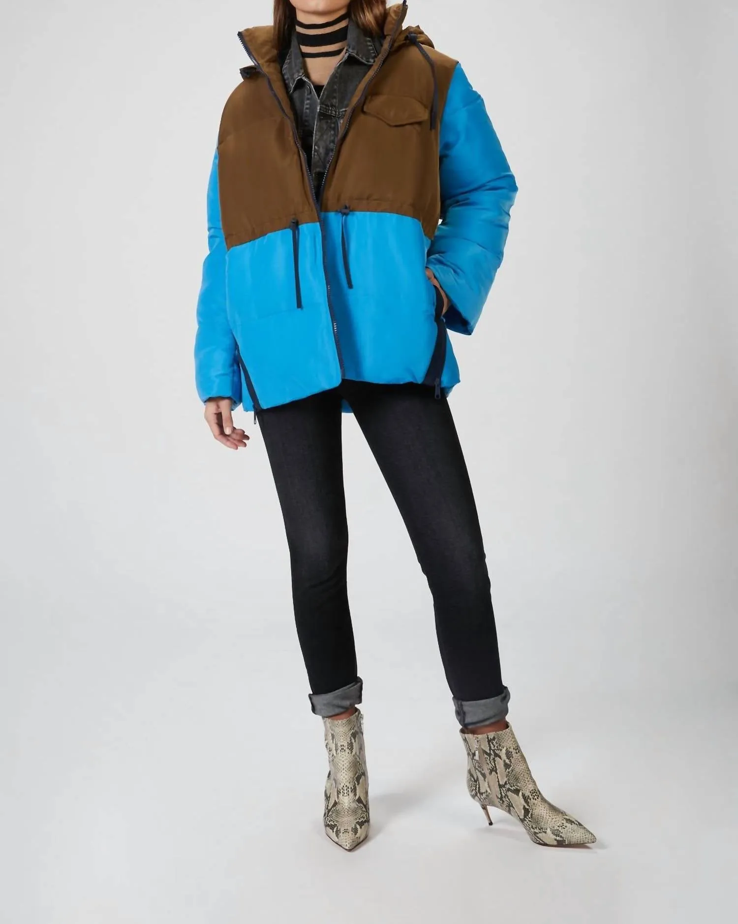 Veste Tamara en Aqua