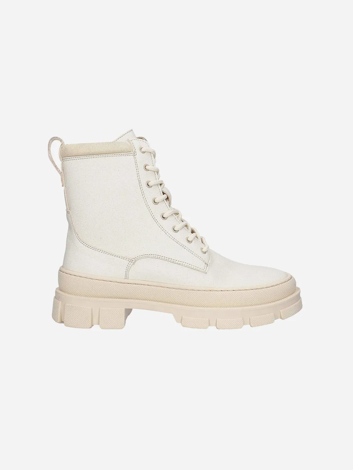 Bottes vegan épaisses pour femmes Tea | Blanc