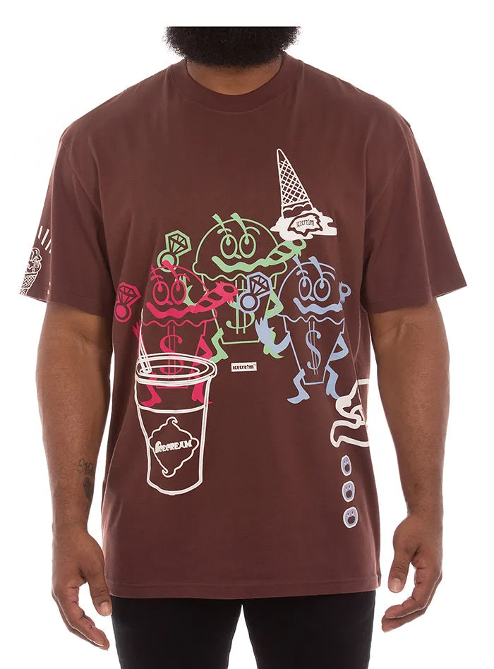 LE T-SHIRT TRICOTÉ THE GANG SS IceCream Clothing