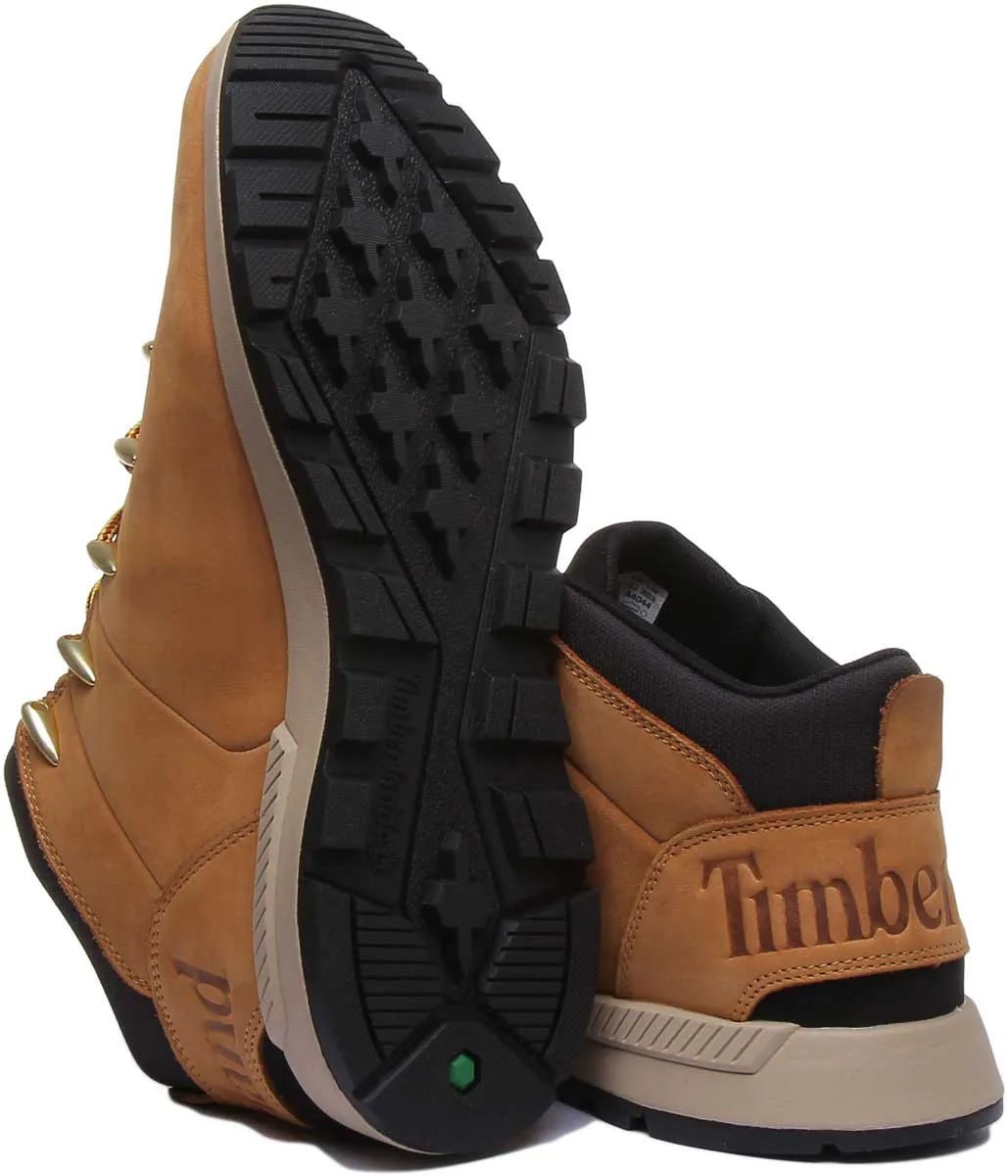 Timberland A1Xvq Sprint Trekker Mid Bottine Lacée En Blé Pour Hommes Timberland
