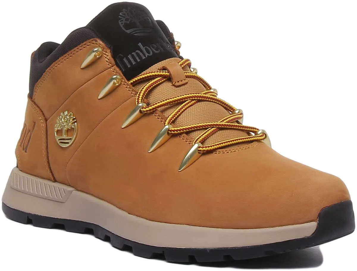 Timberland A1Xvq Sprint Trekker Mid Bottine Lacée En Blé Pour Hommes Timberland