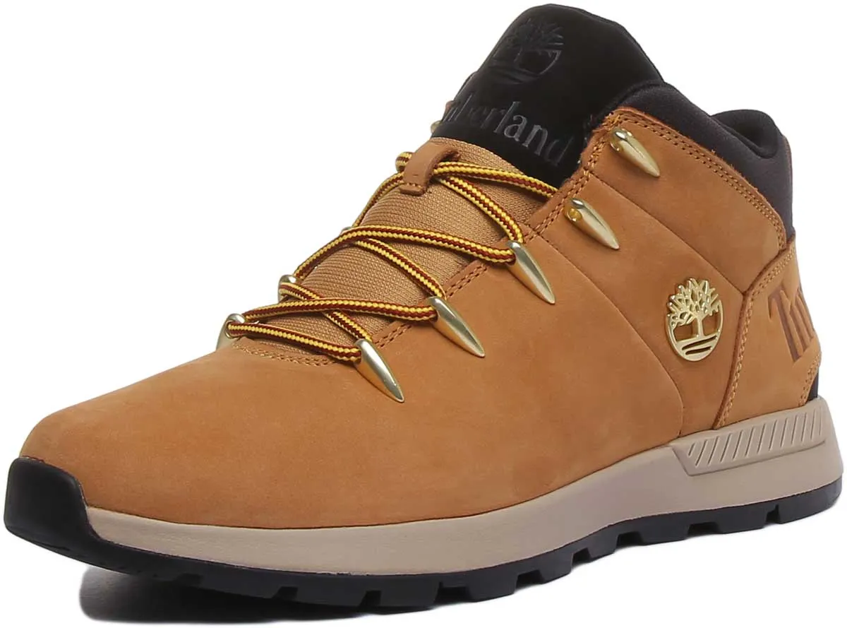 Timberland A1Xvq Sprint Trekker Mid Bottine Lacée En Blé Pour Hommes Timberland