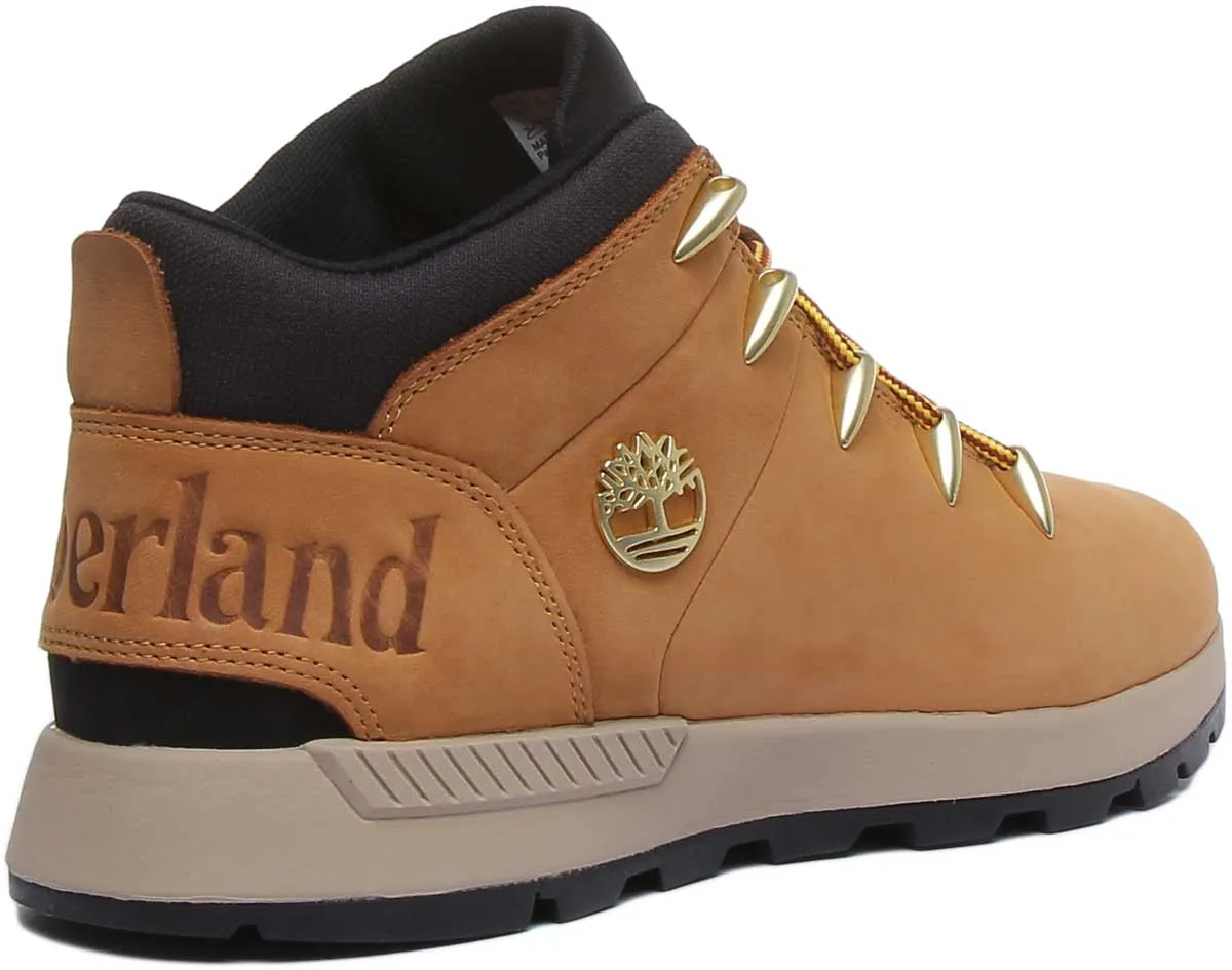 Timberland A1Xvq Sprint Trekker Mid Bottine Lacée En Blé Pour Hommes Timberland