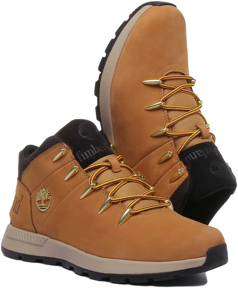 Timberland A1Xvq Sprint Trekker Mid Bottine Lacée En Blé Pour Hommes Timberland