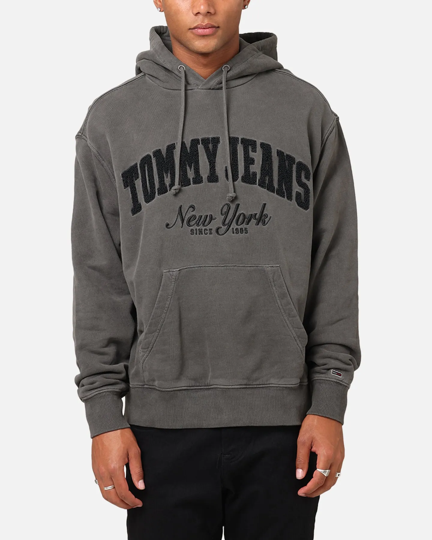 Tommy Jeans Veste à capuche décontractée vintage noire