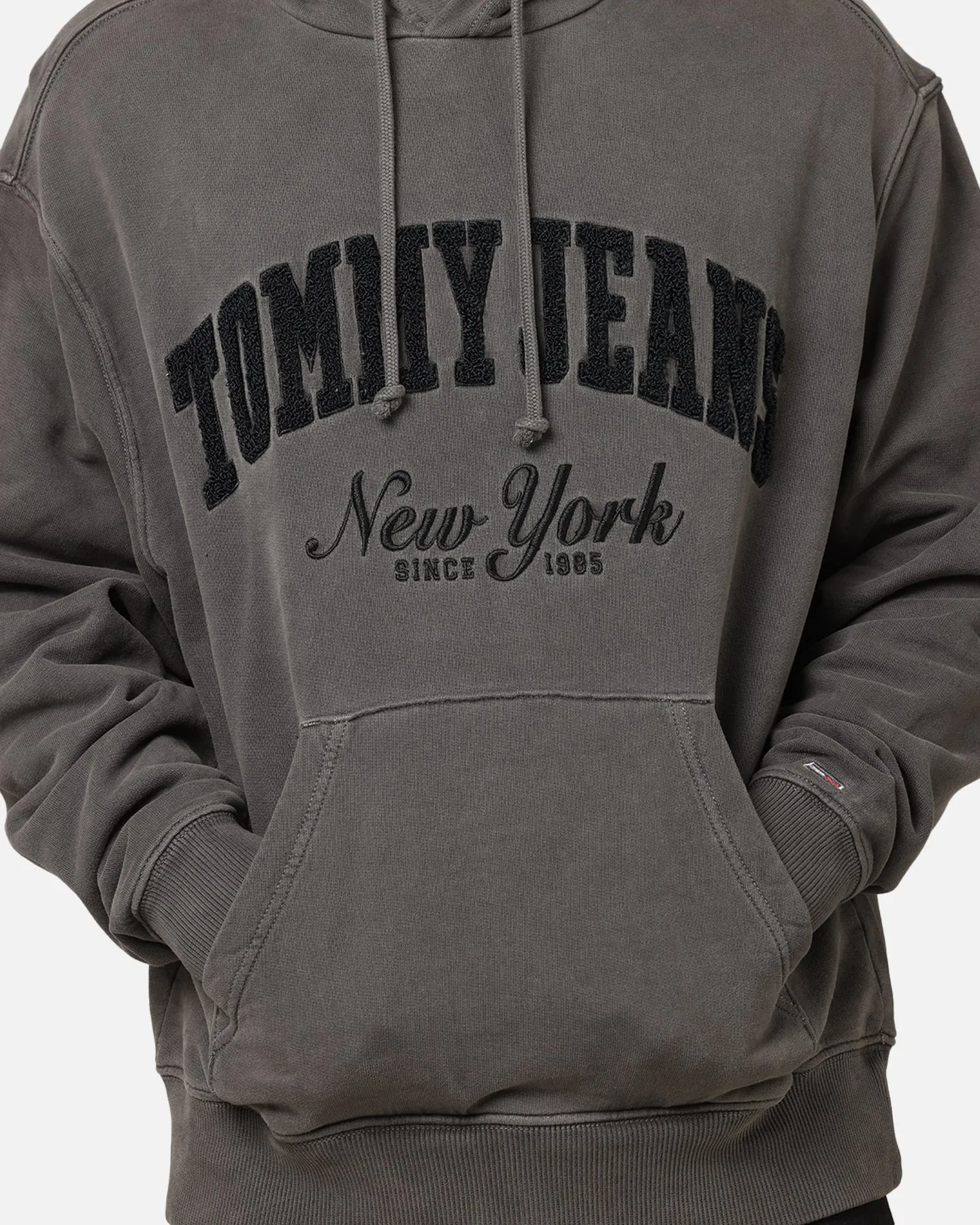 Tommy Jeans Veste à capuche décontractée vintage noire