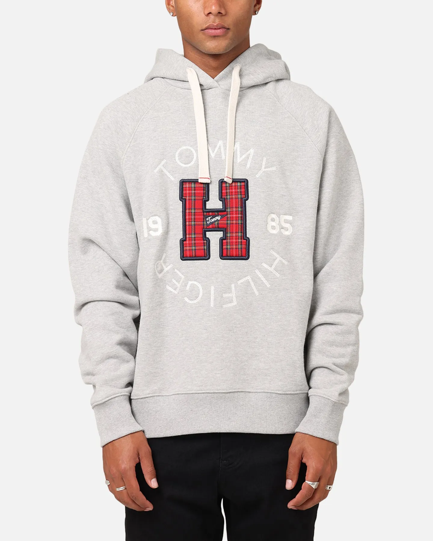 Tommy Jeans Sweat à capuche en éponge Gris clair Heat