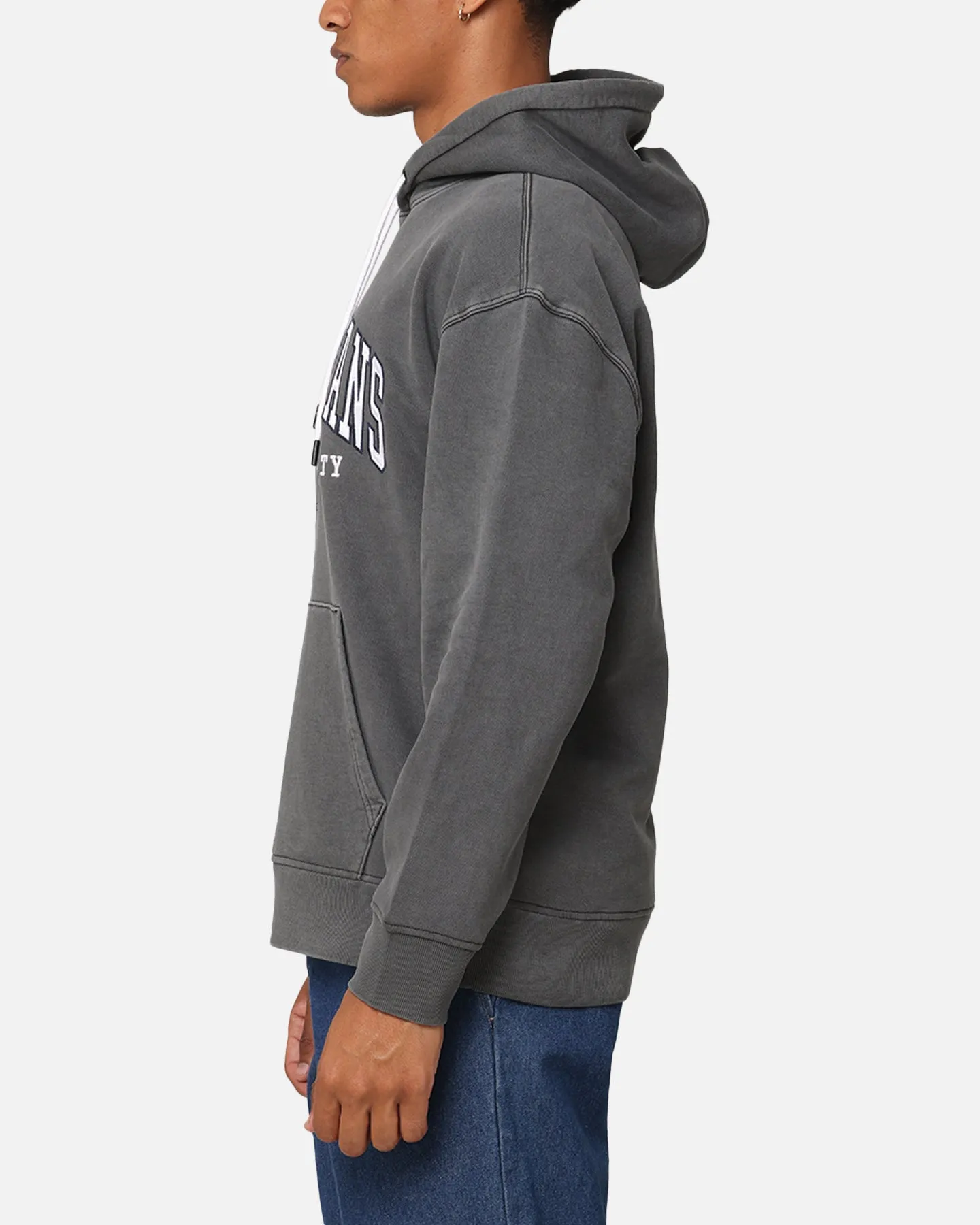 Tommy Jeans Varsity Hoodie Détendu TJM Noir