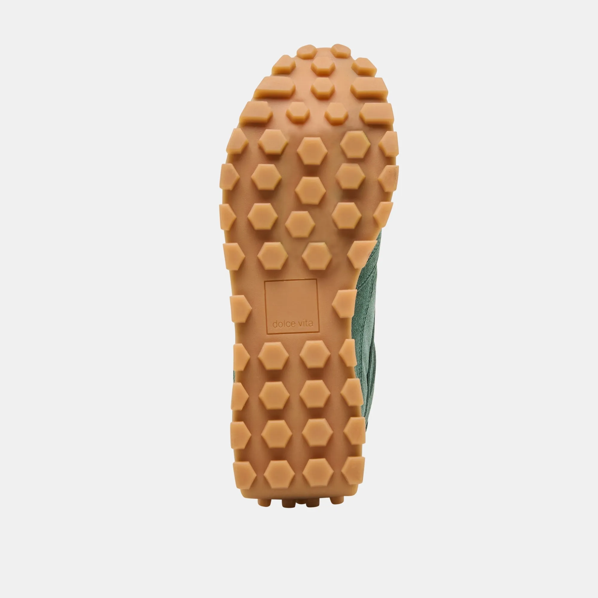 TRICIA SNEAKERS DK VELOURS VERT