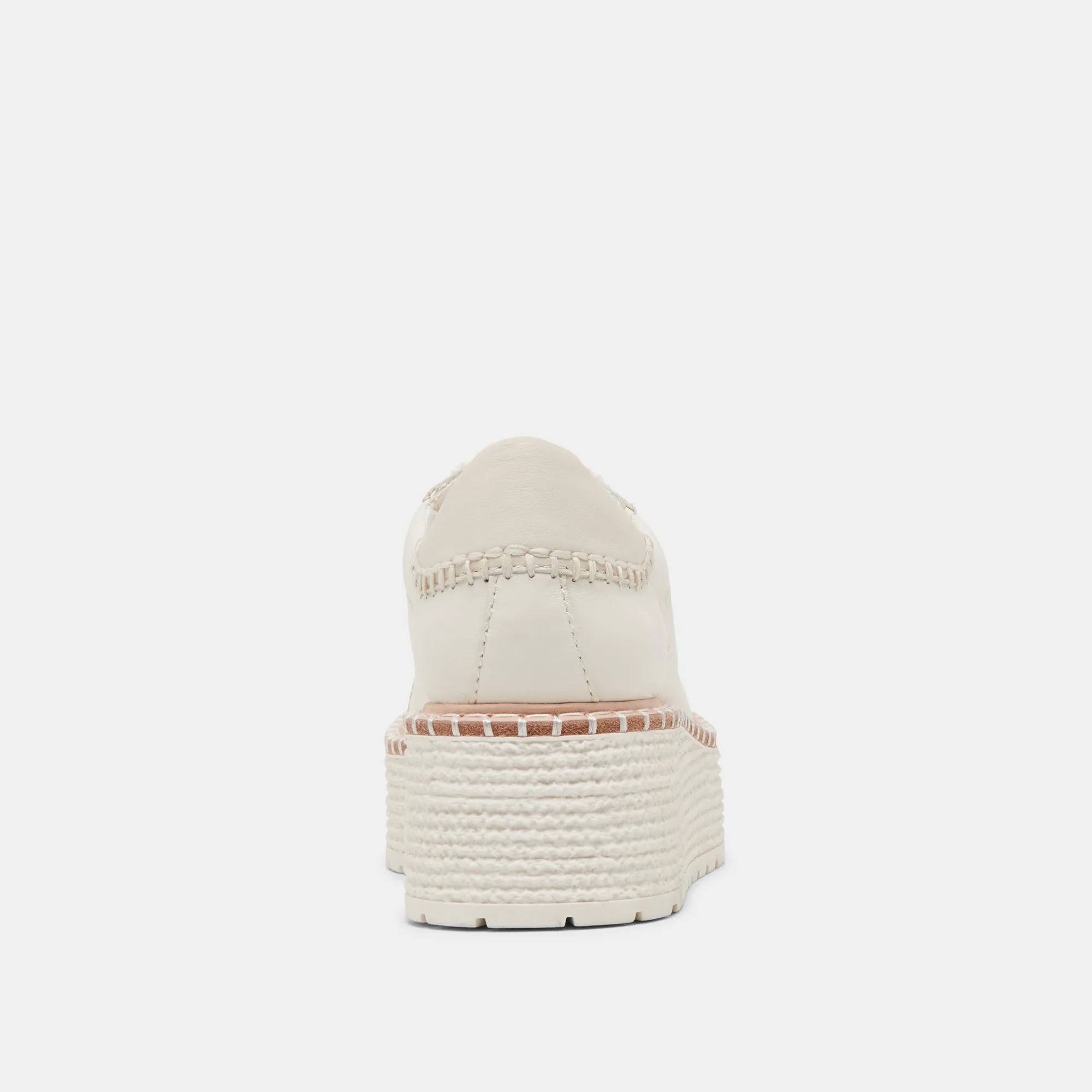TWAIN SNEAKERS CUIR BLANC