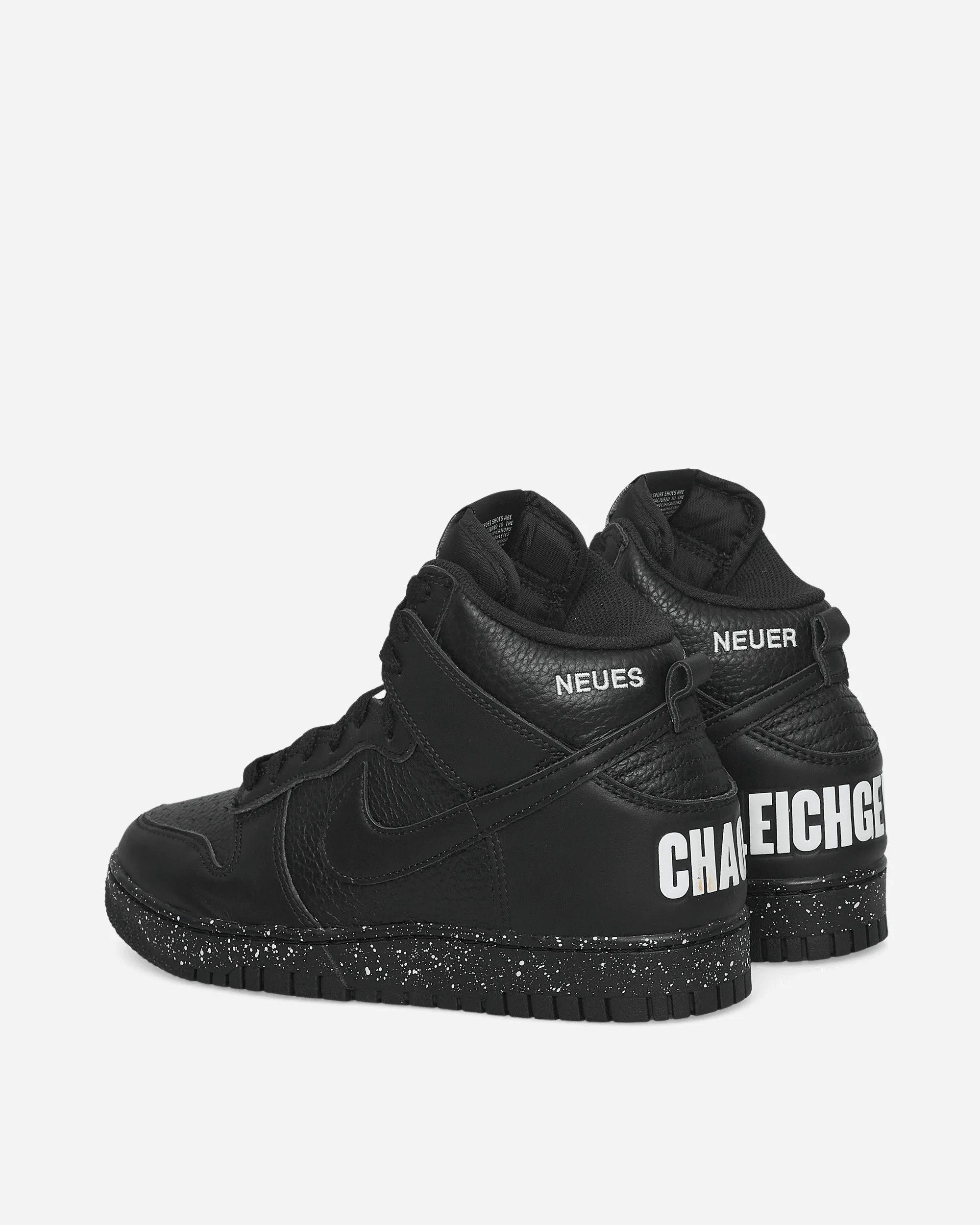 Chaussures Undercover Dunk Hi 1985 Noir