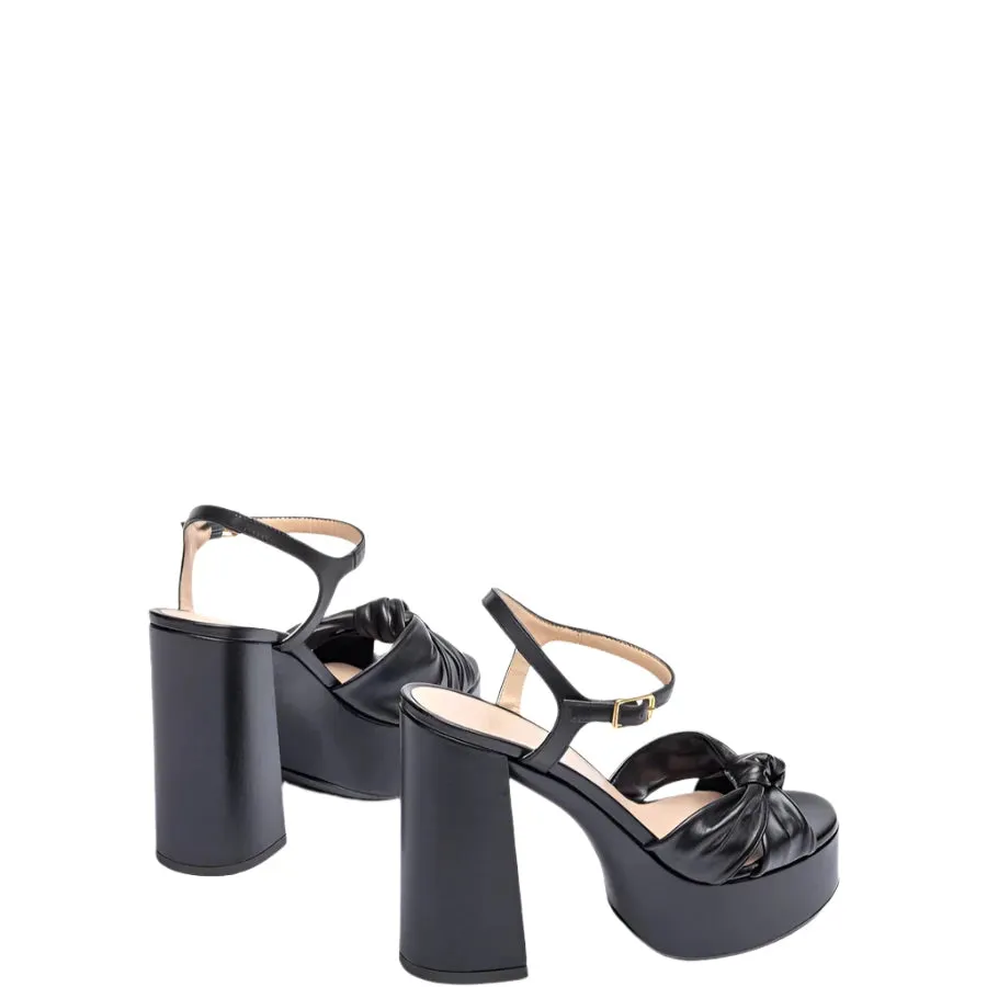 Chaussures Unisa Venza en Nappa Noir_Unisa