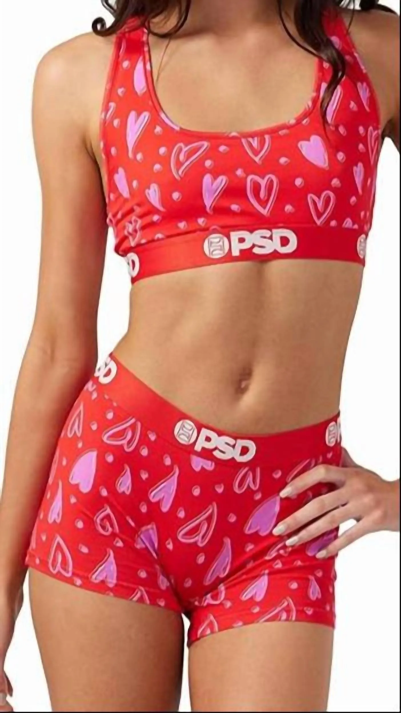 Pack de 3 soutiens-gorge de sport Vday en multicolore