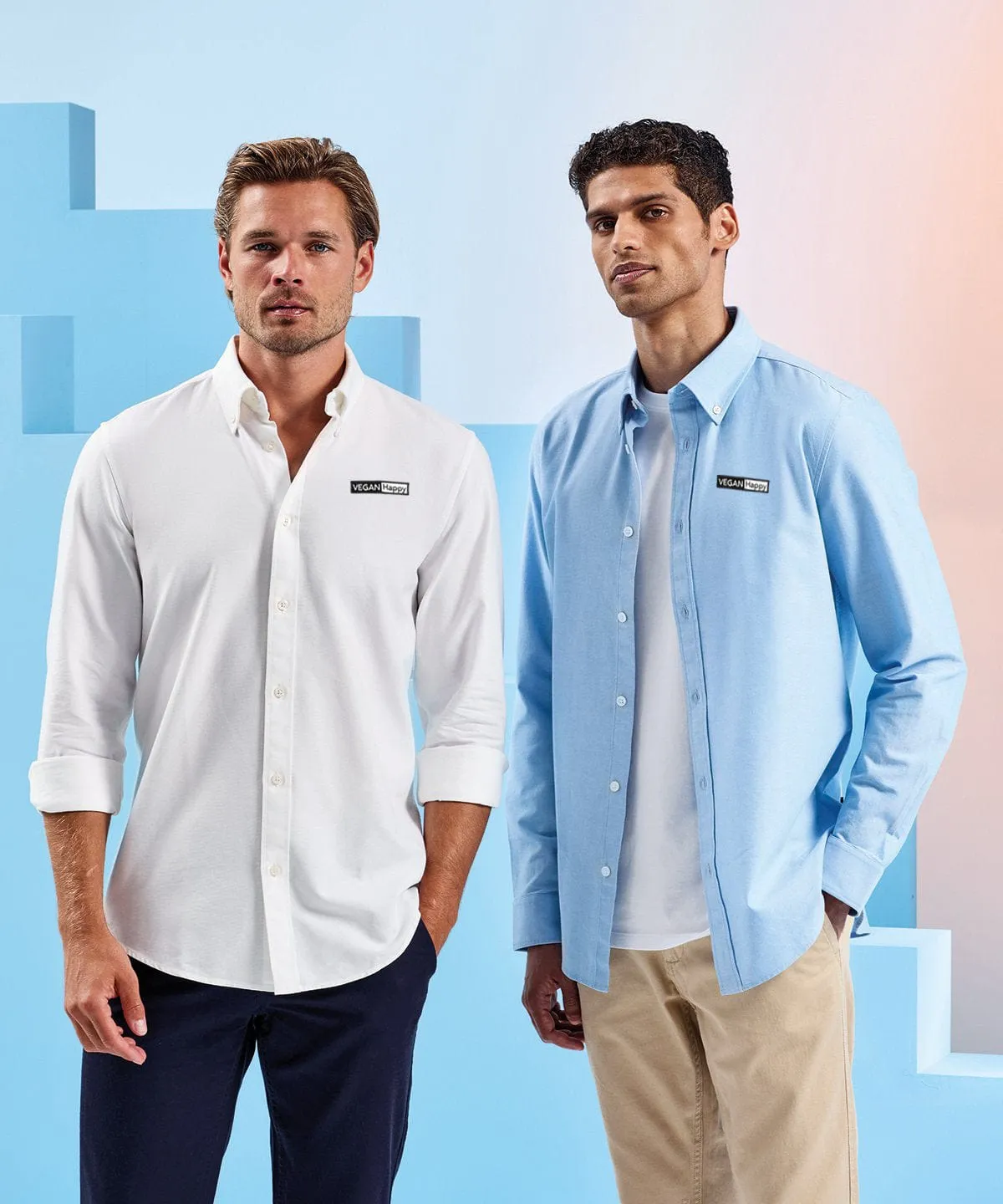 Chemise Oxford en Coton pour Homme Vegan | Plusieurs Couleurs
