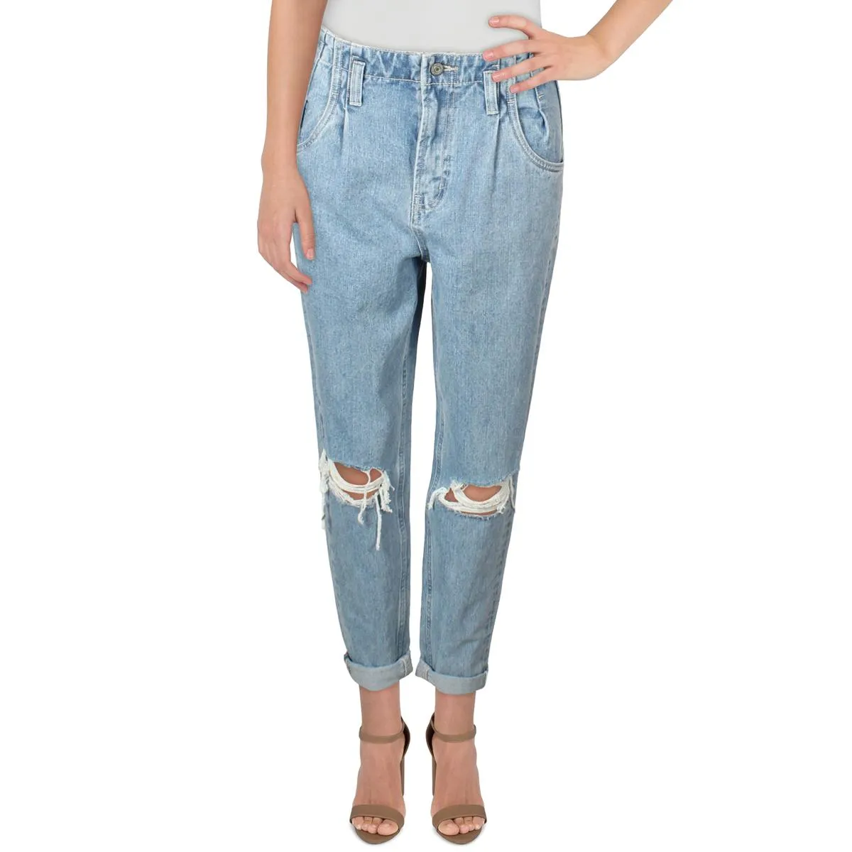Vervet Jean Mom pour Femme en Denim
