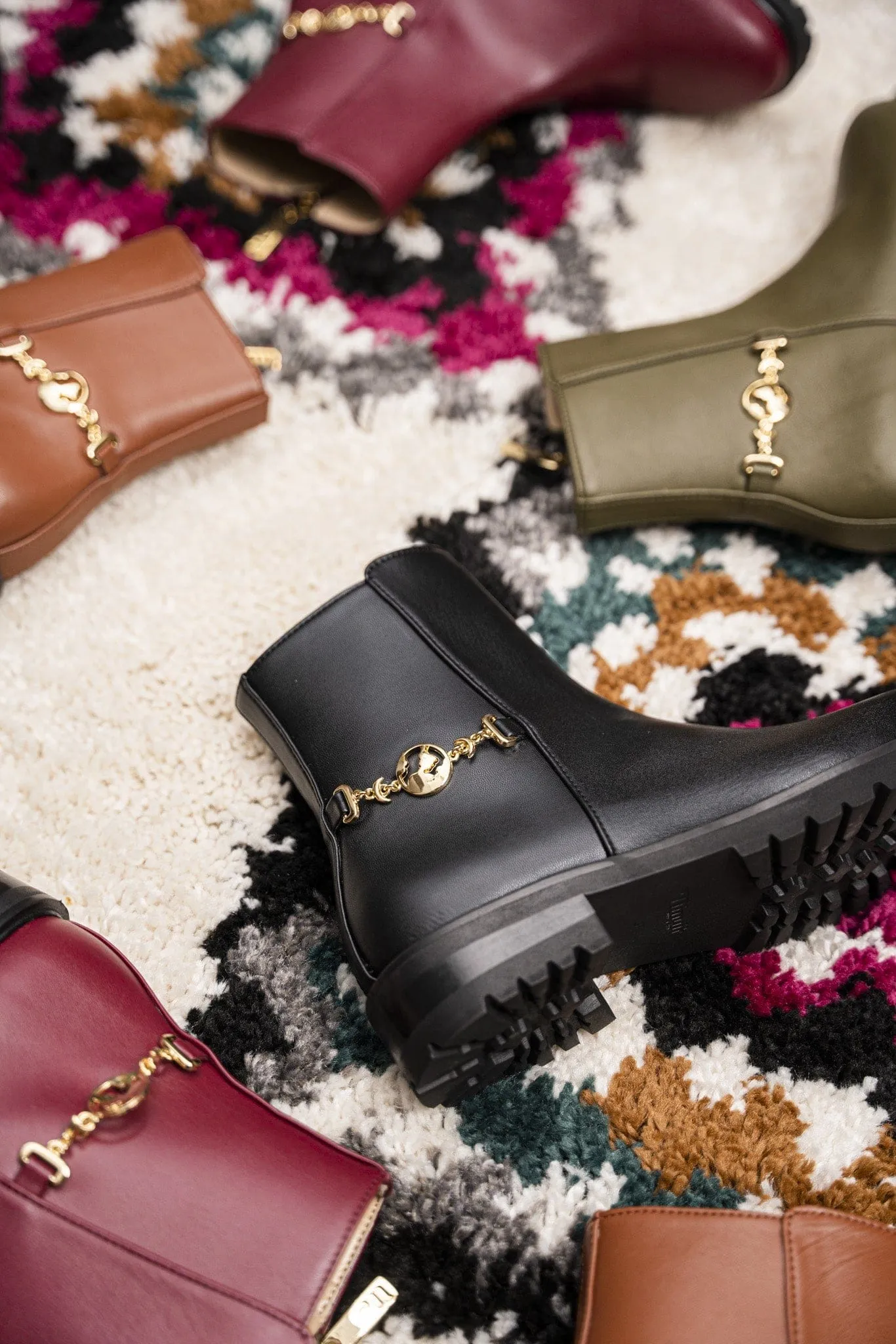Bottes vegan Victory à la cheville | Bordeau