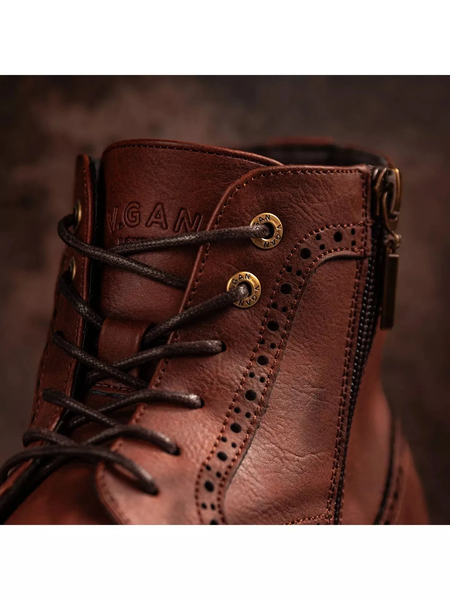 Bottes Richelieu en Simili-Cuir Vegan pour Homme Wheat 2 | Marron Clair