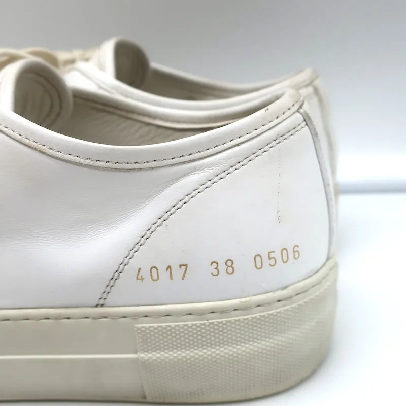Baskets basses Tournament en cuir blanc pour femme Common Projects Taille 38