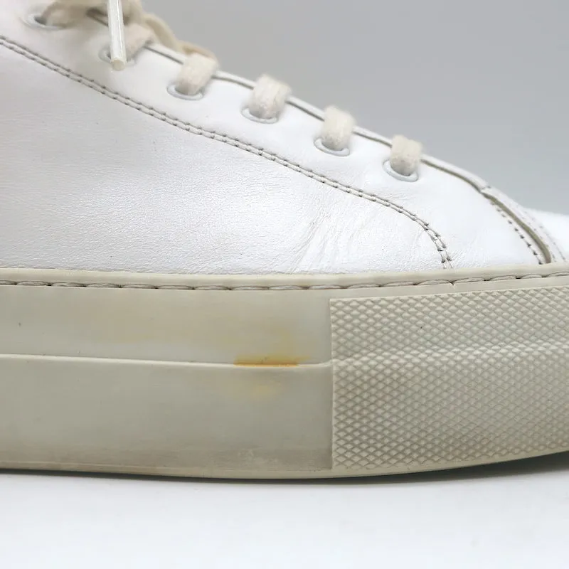 Baskets basses Tournament en cuir blanc pour femme Common Projects Taille 38