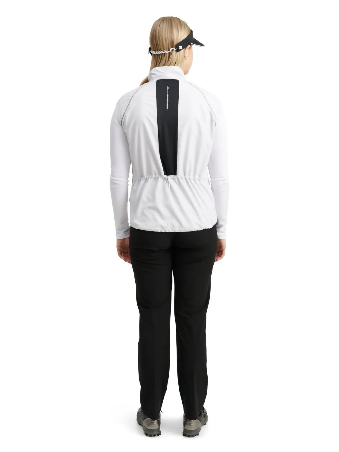 Veste coupe-vent extensible Ganton pour femme en mélange pierre