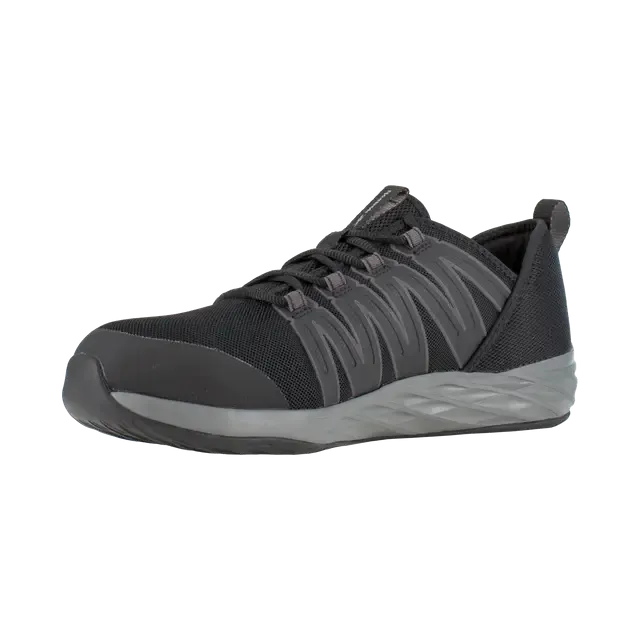 Chaussure de travail sportive à embout d'acier Astroride pour femmes Noir/Gris foncé