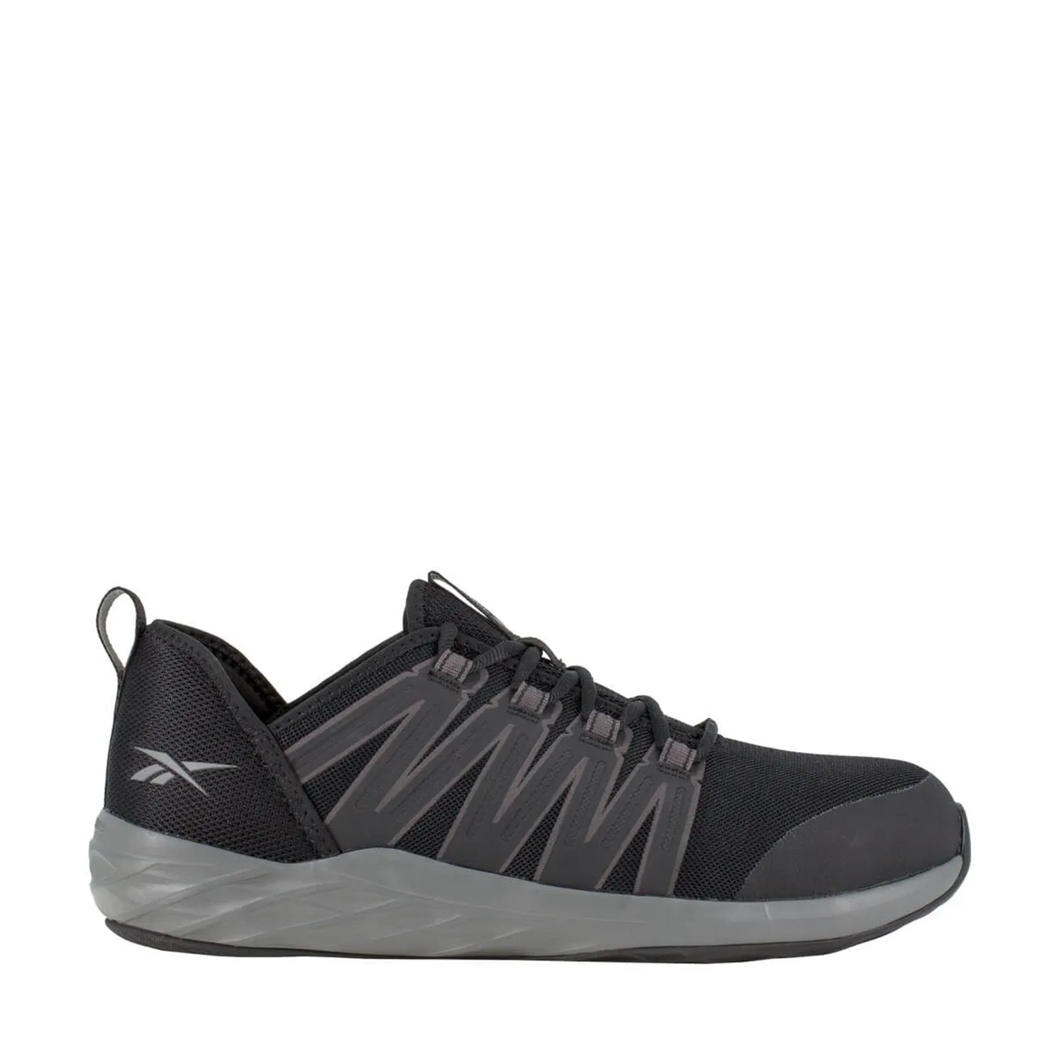 Chaussure de travail sportive à embout d'acier Astroride pour femmes Noir/Gris foncé