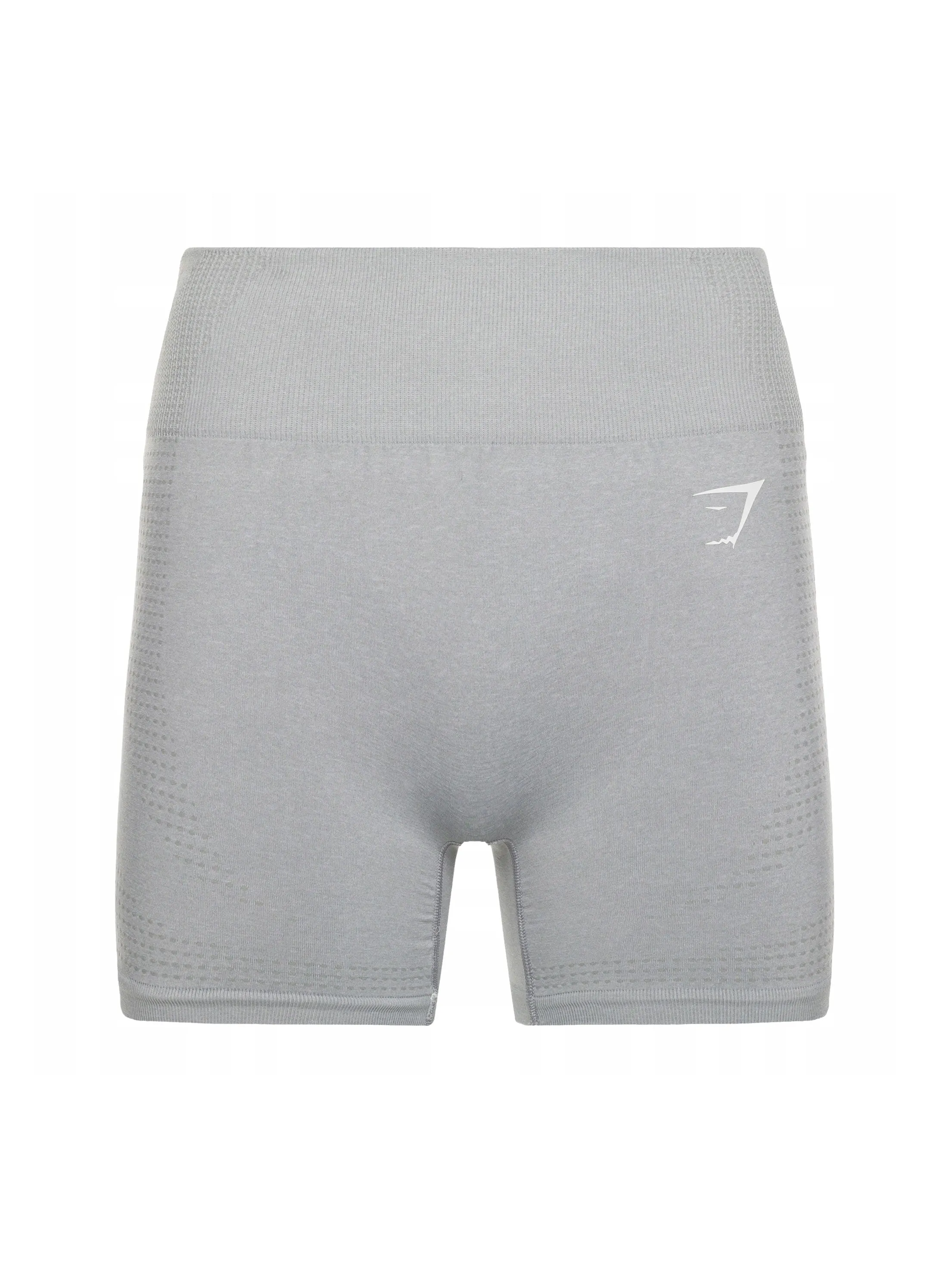 Legging court pour femmes avec logo de marque imprimé, Gris clair