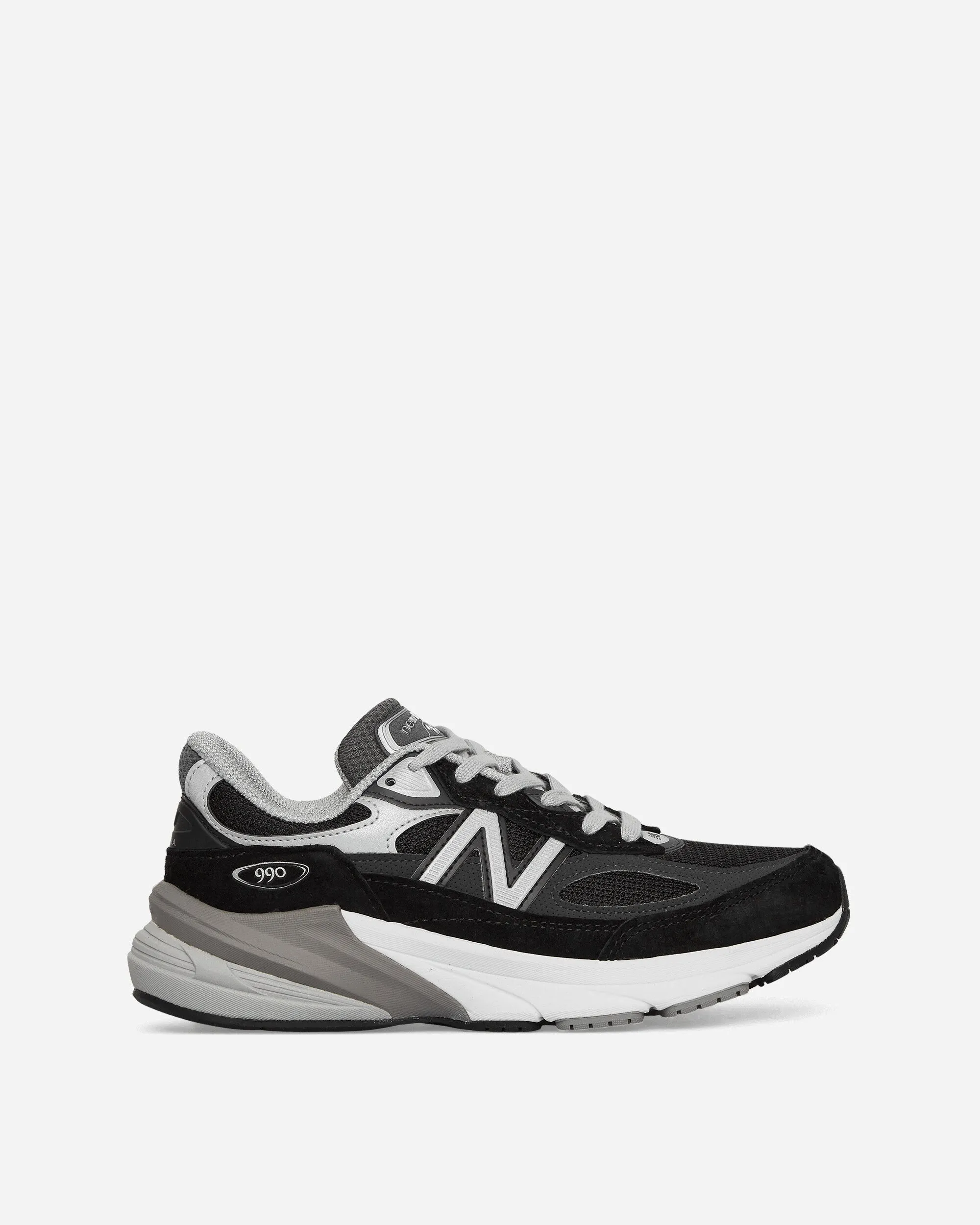 Baskets 990v6 pour Femme Fabriquées aux USA Noir / Blanc