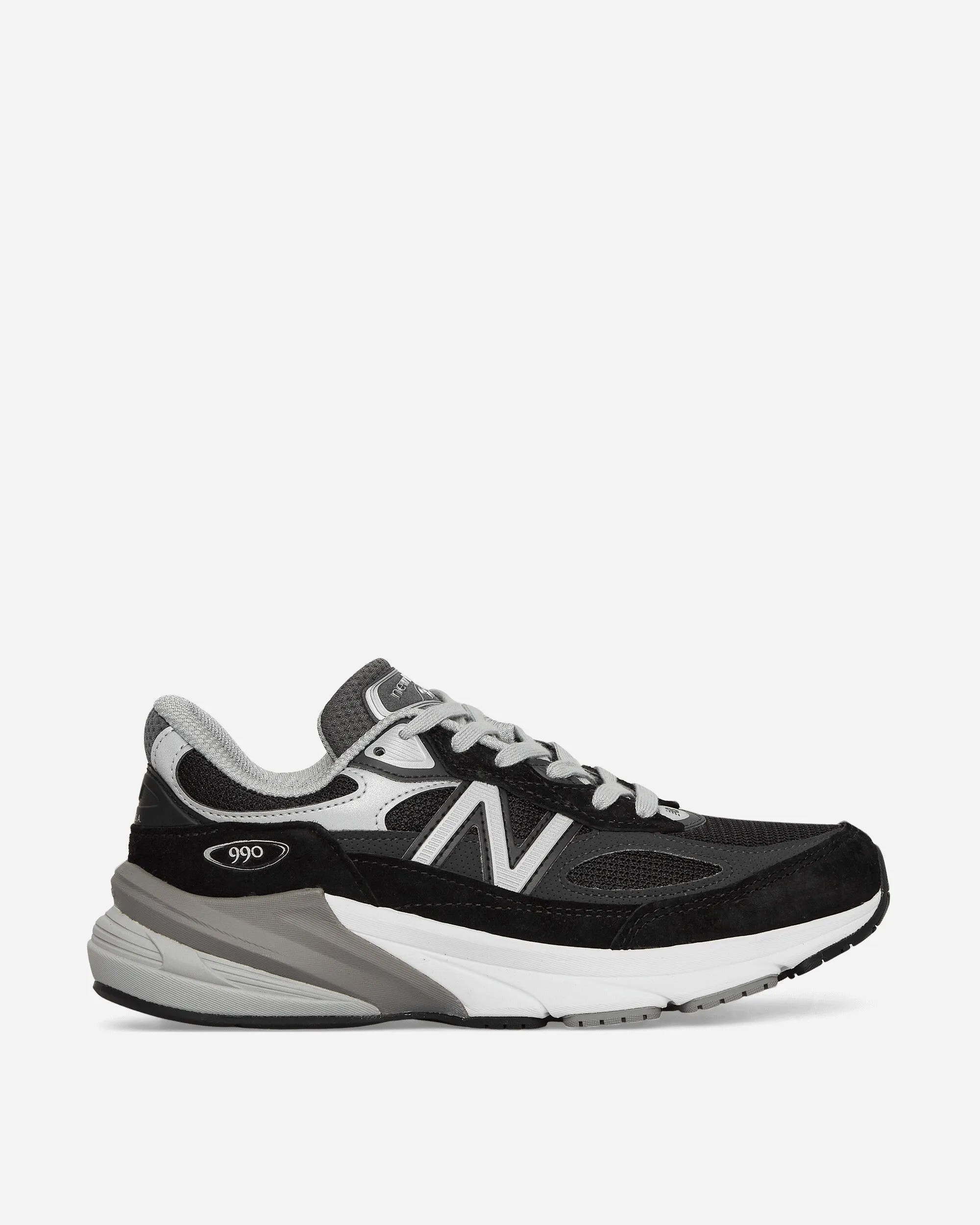 Baskets 990v6 pour Femme Fabriquées aux USA Noir / Blanc