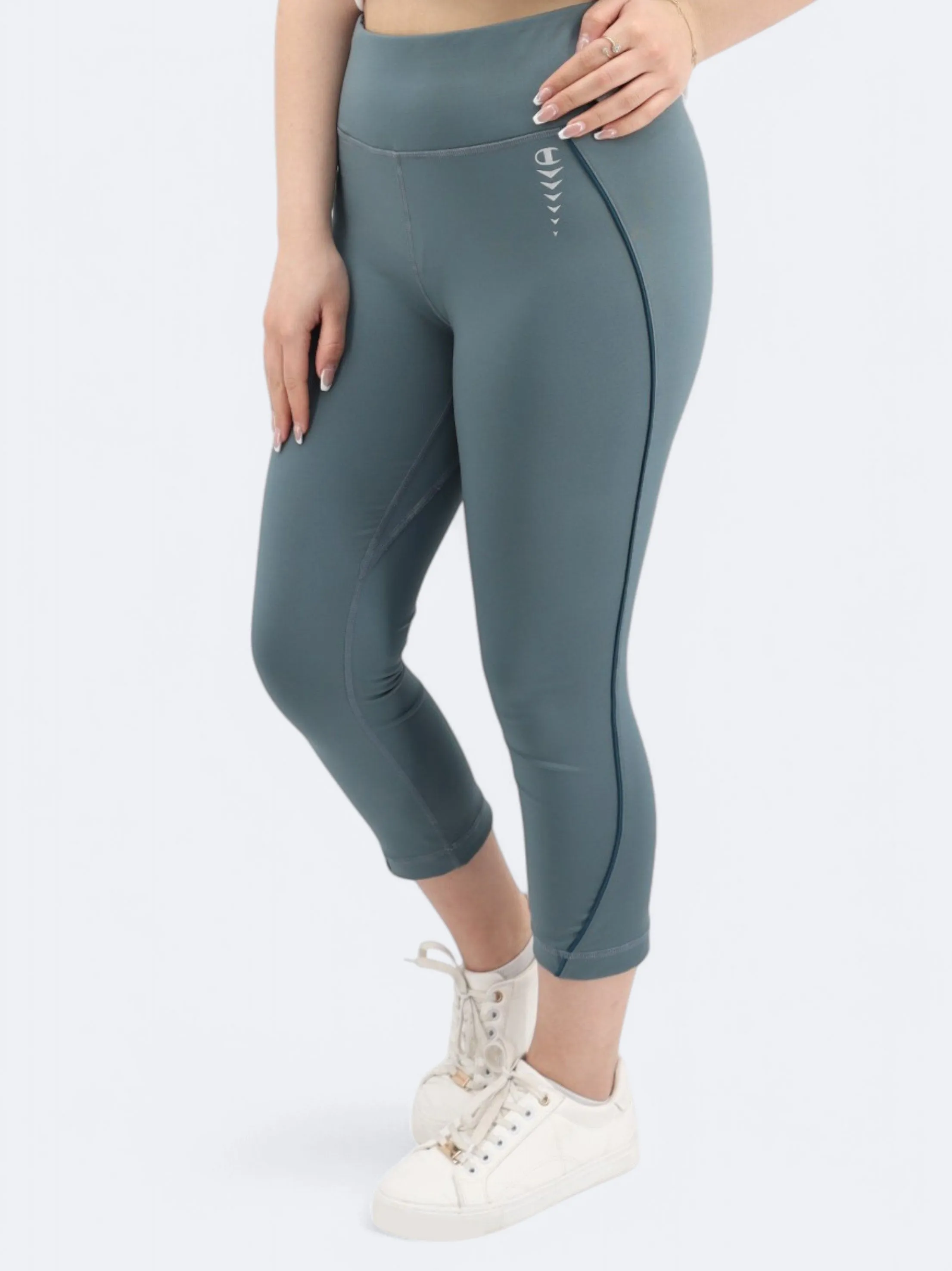 Leggings imprimés pour femme, Sarcelle
