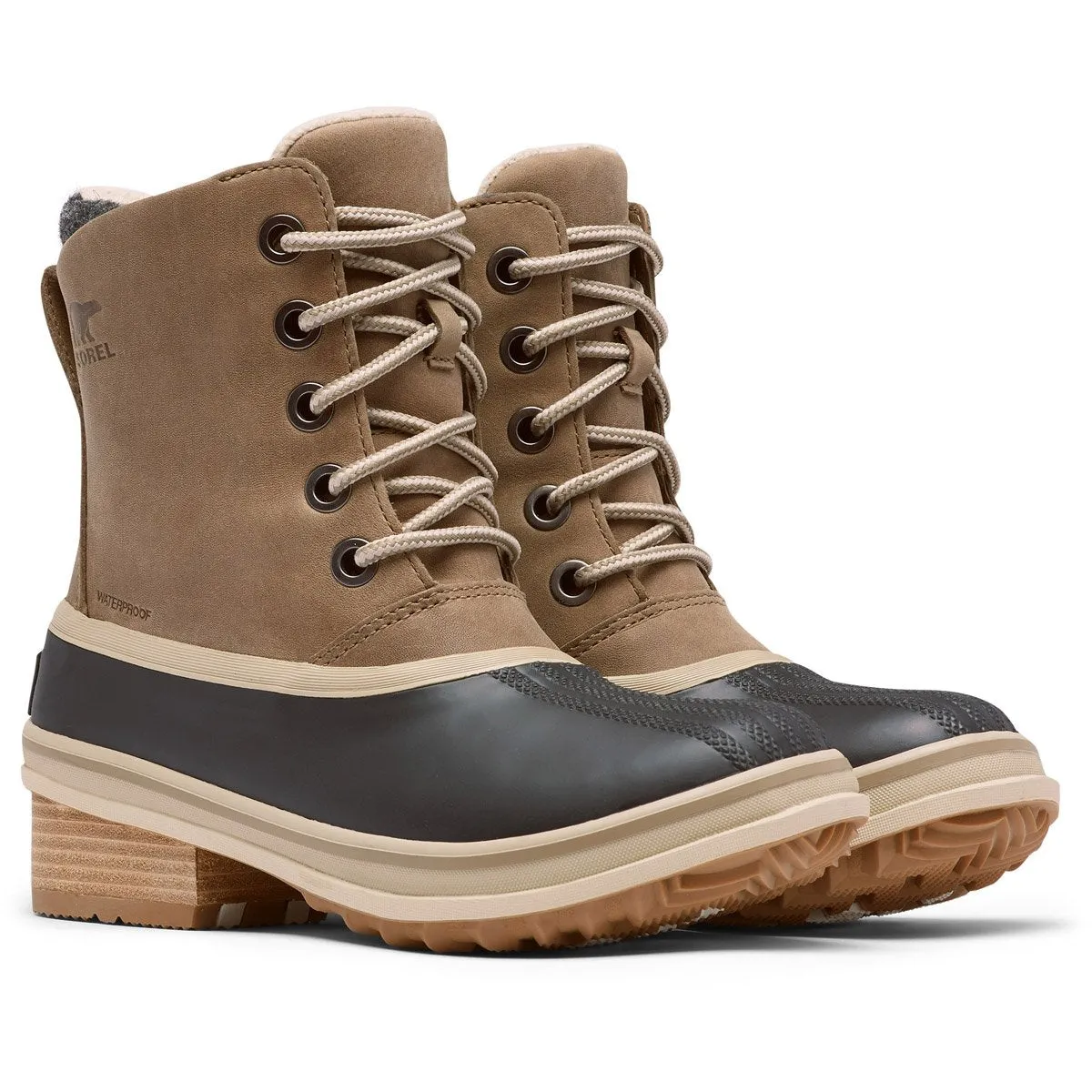 Bottes en caoutchouc à lacets pour femmes Slimpack III
