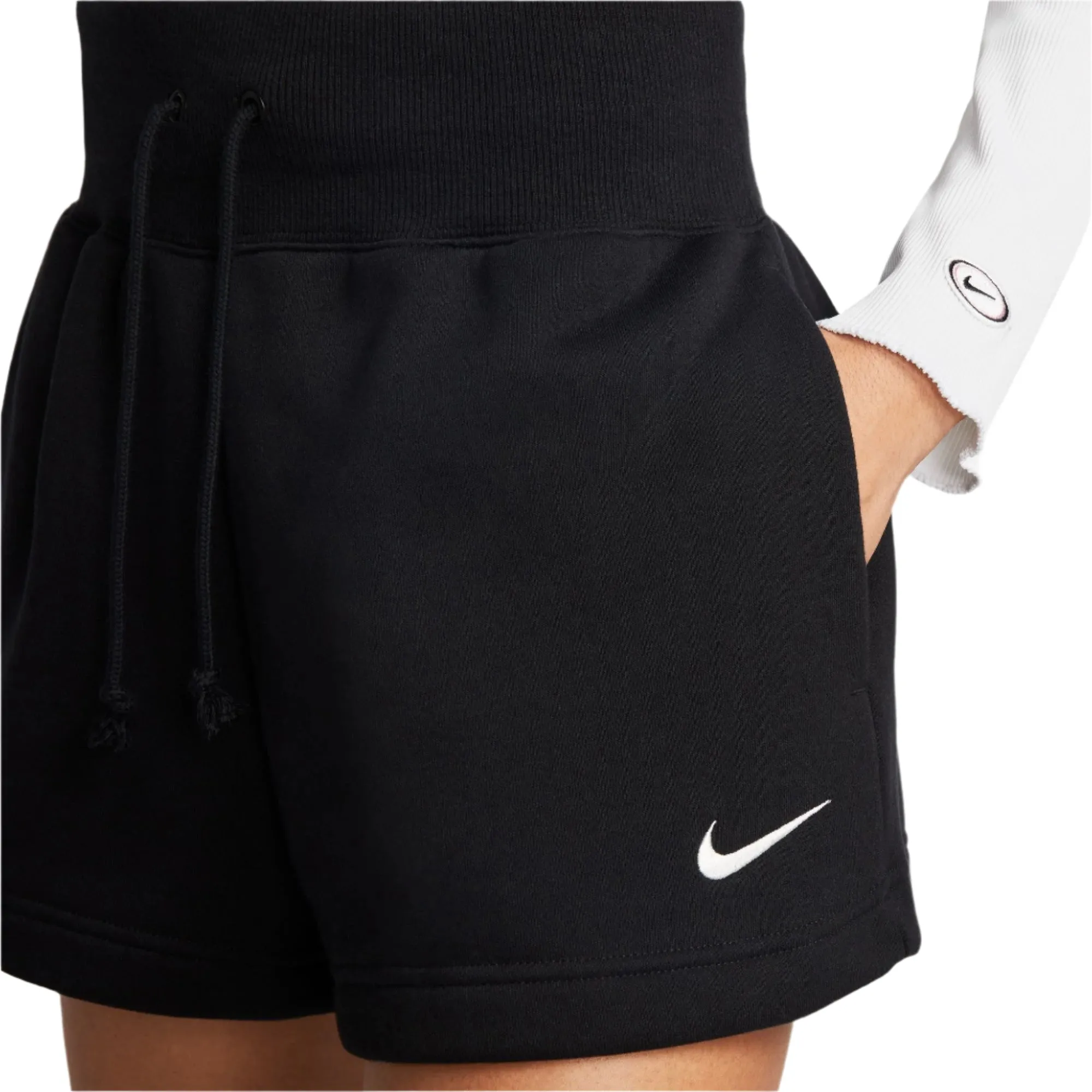 Vêtements de sport pour femmes - Shorts larges à taille haute en polaire Phoenix