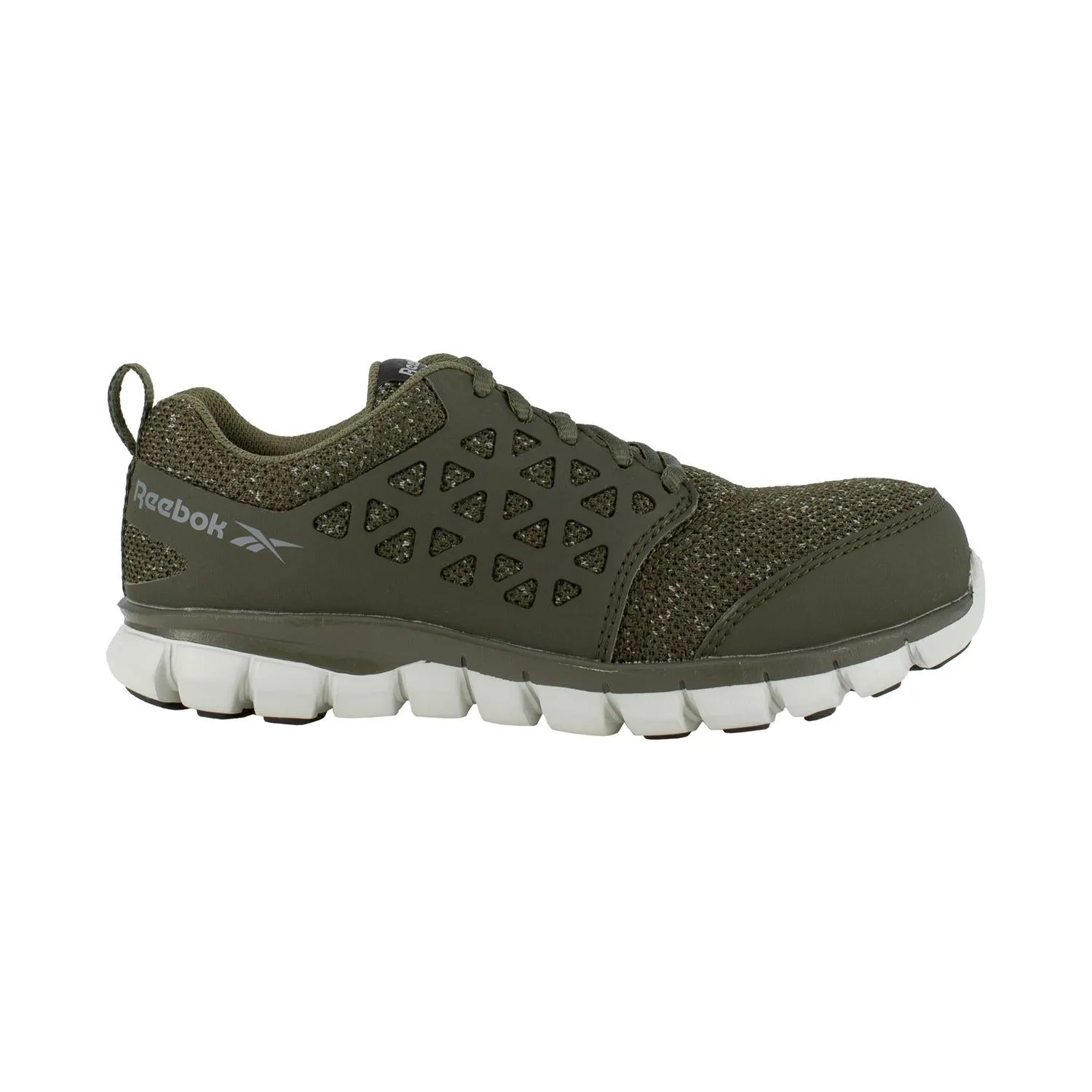 Chaussure de travail sportive à embout composite Sublite pour femmes Vert olive