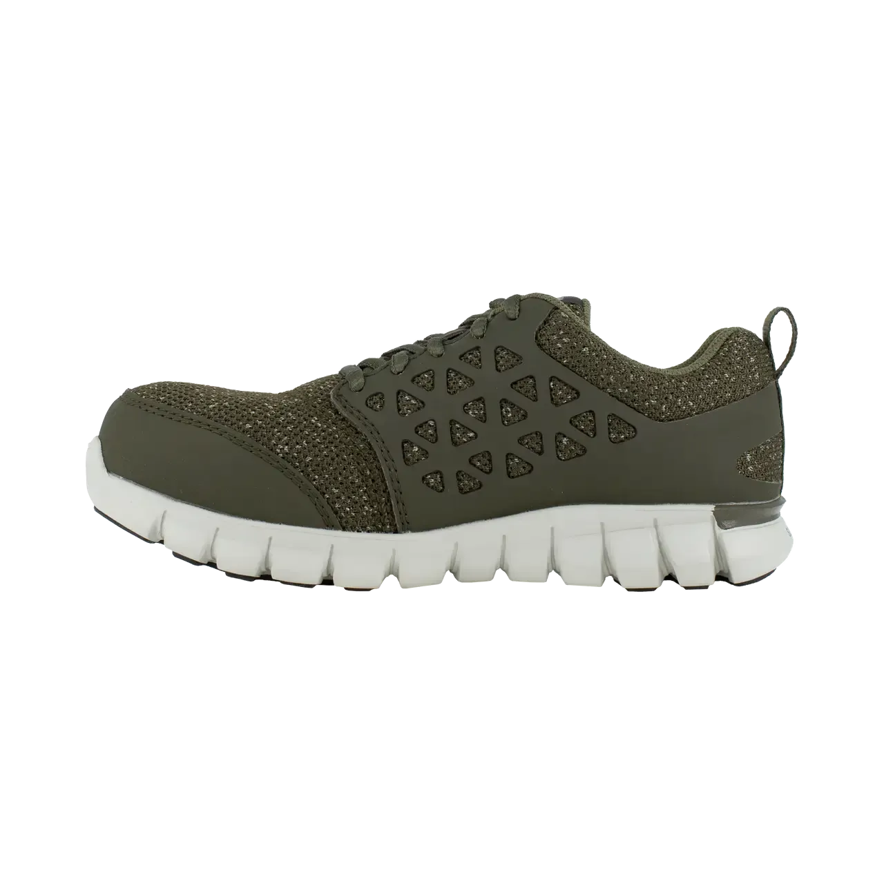 Chaussure de travail sportive à embout composite Sublite pour femmes Vert olive