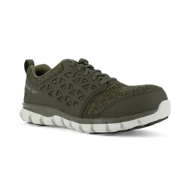 Chaussure de travail sportive à embout composite Sublite pour femmes Vert olive