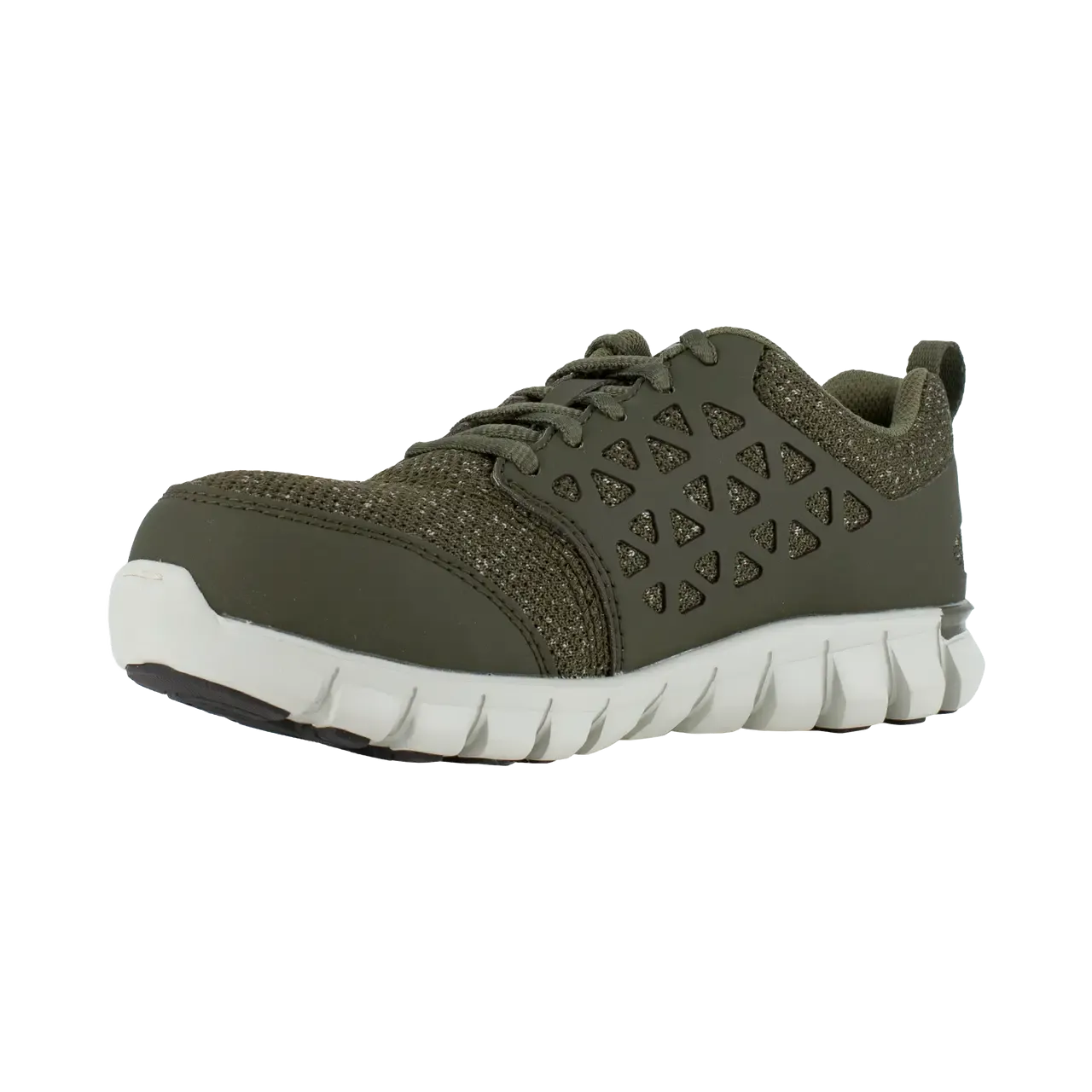 Chaussure de travail sportive à embout composite Sublite pour femmes Vert olive