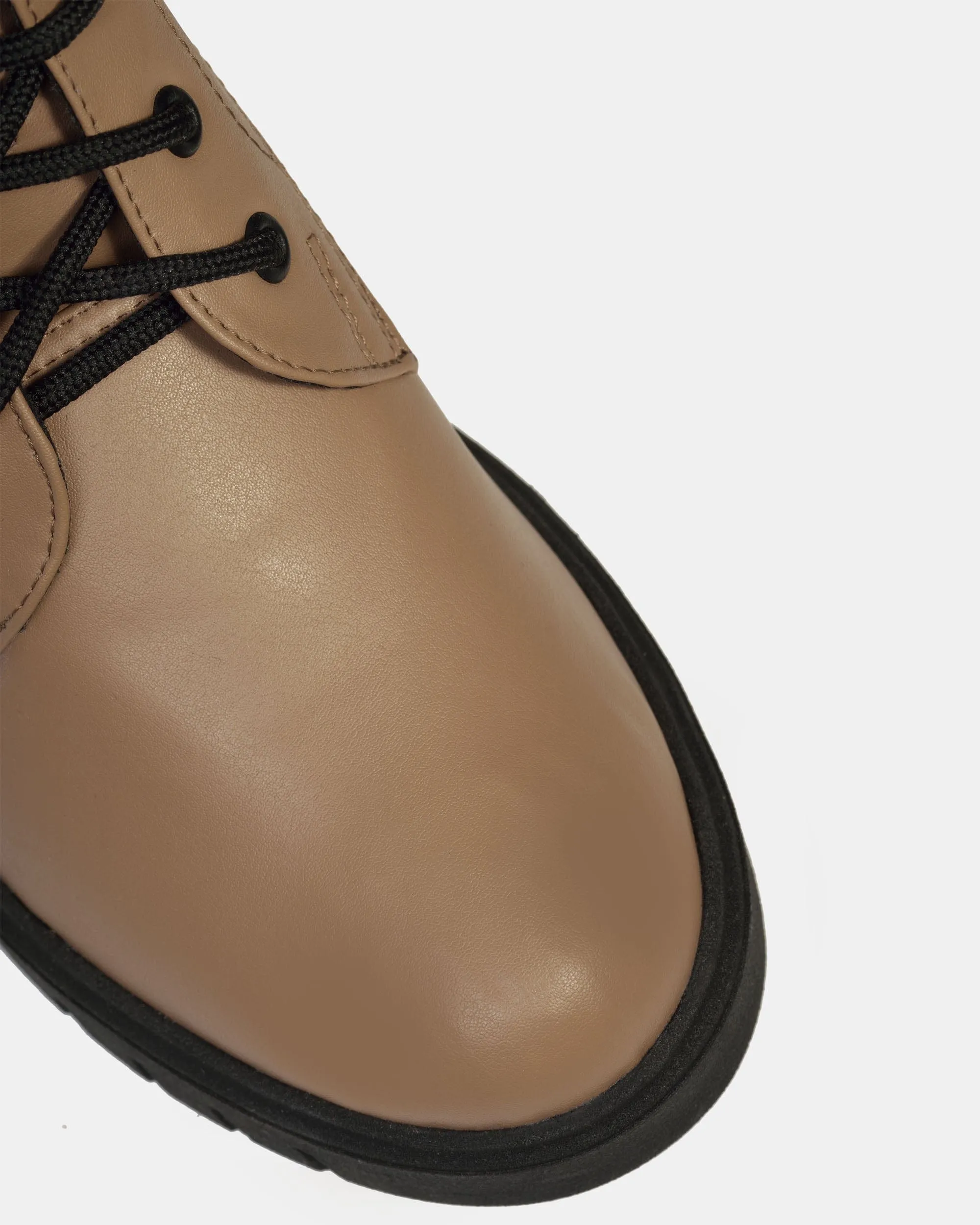 Bottes en Cuir de Raisin Vegea® No. 3 pour Femmes | Caramel