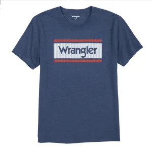 Wrangler® Short Sleeve T-Shirt - Navy Heather Wrangler Clothing