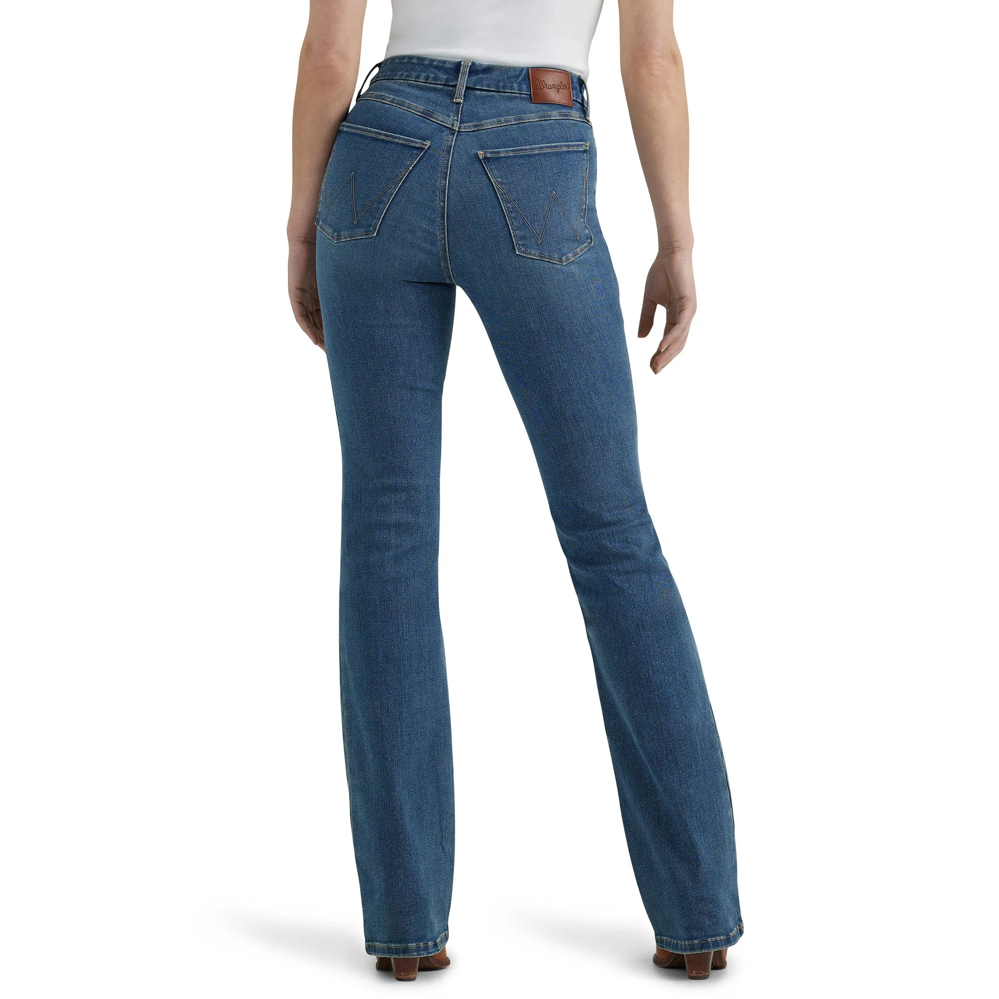Wrangler Femme Jean Bootcut Ada Sur Mesure