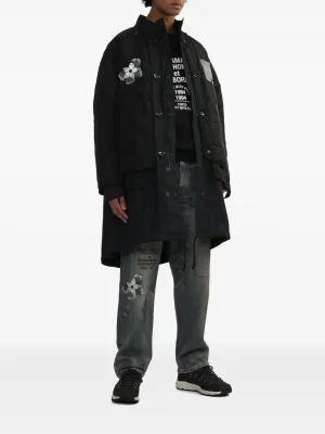 YOHJI YAMAMOTO POUR HOMME - Men Field Parka with Shell/Liner Clothing_yohji-yamamoto