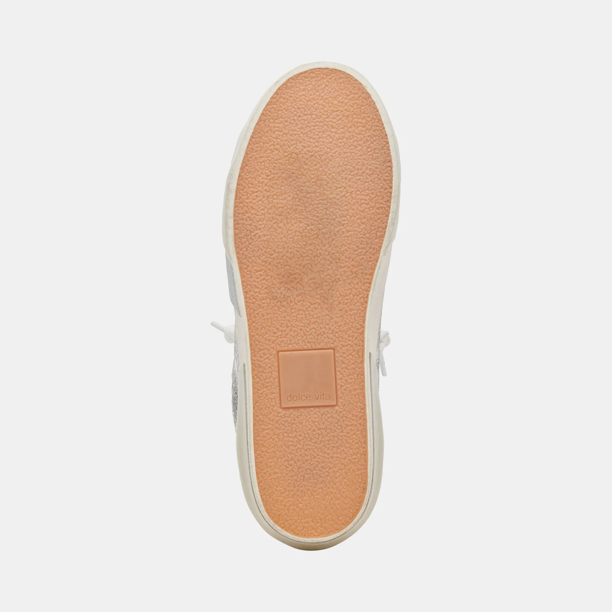 ZINA SNEAKERS CHROME CUIR DISTRESSÉ