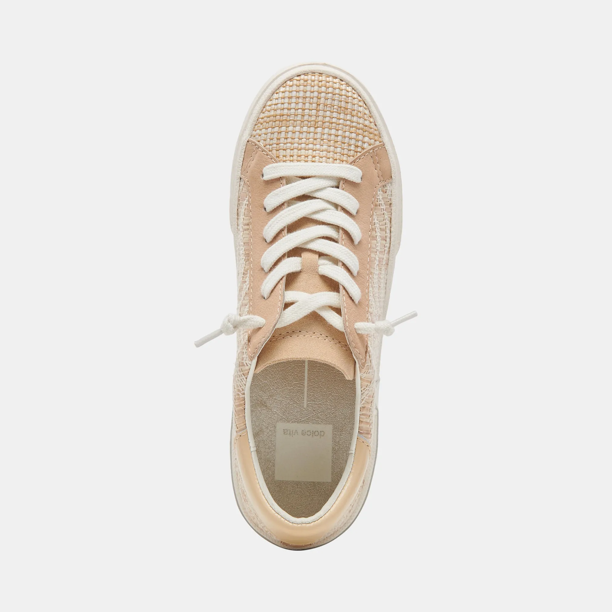 ZINA SNEAKERS BLÉ RAFFIA